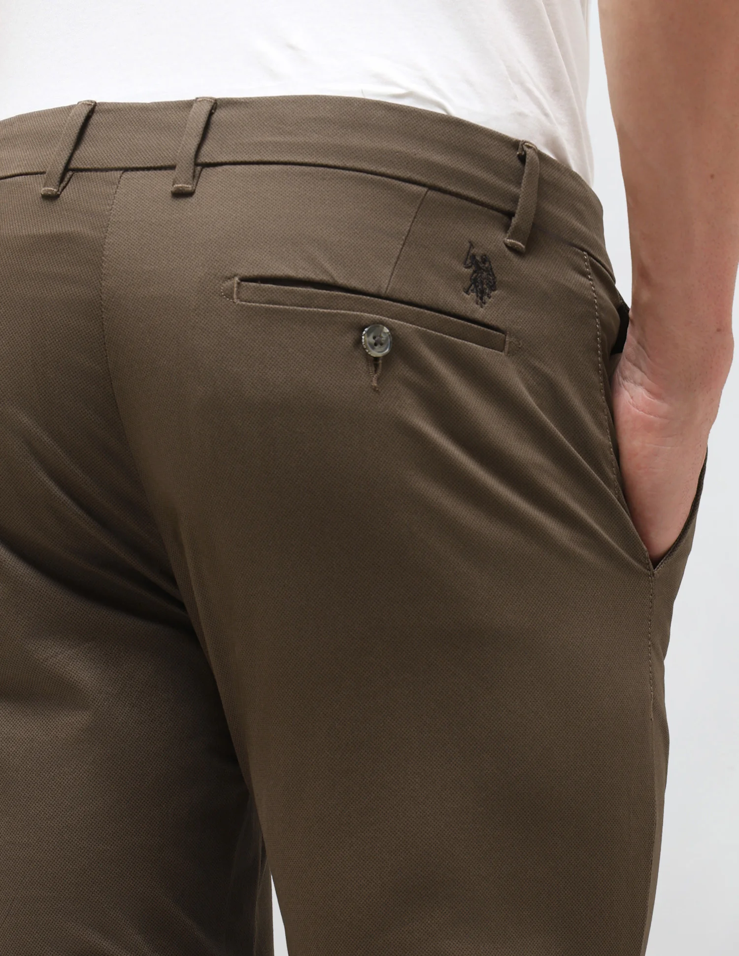 All Over Printed Austin Slim Fit Trousers - Image 8