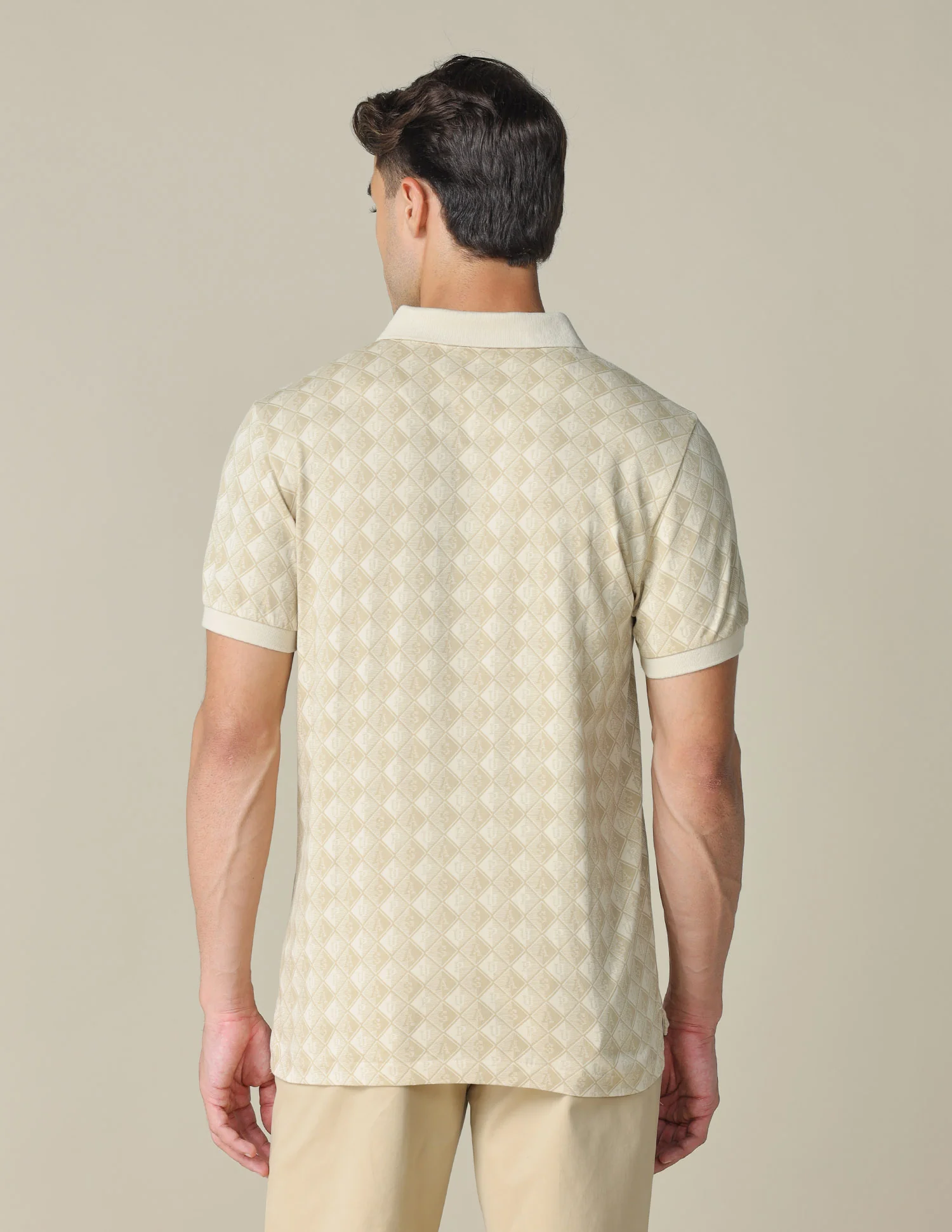 All-Over Printed Regular Fit Polo Shirt - Image 5