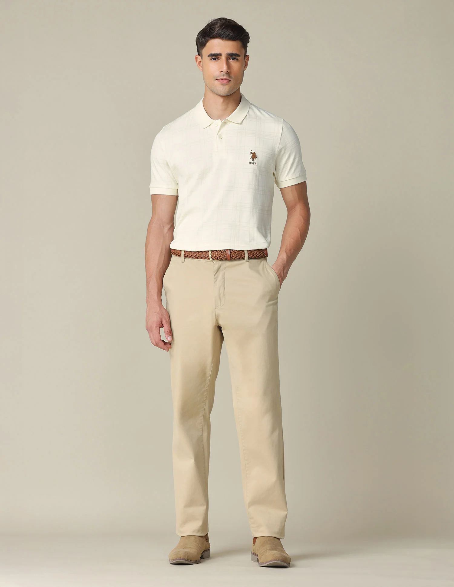 All-Over Printed Regular Fit Polo Shirt - Image 3