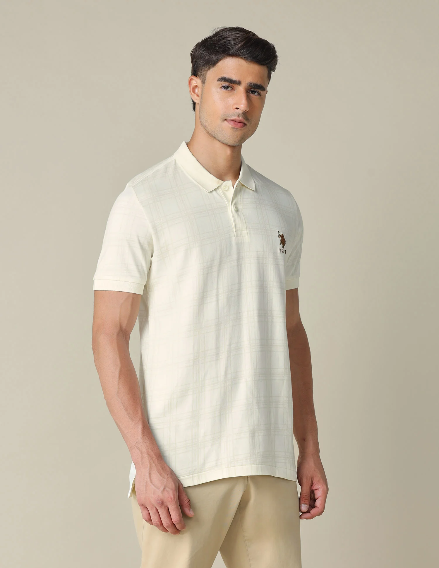 All-Over Printed Regular Fit Polo Shirt - Image 4