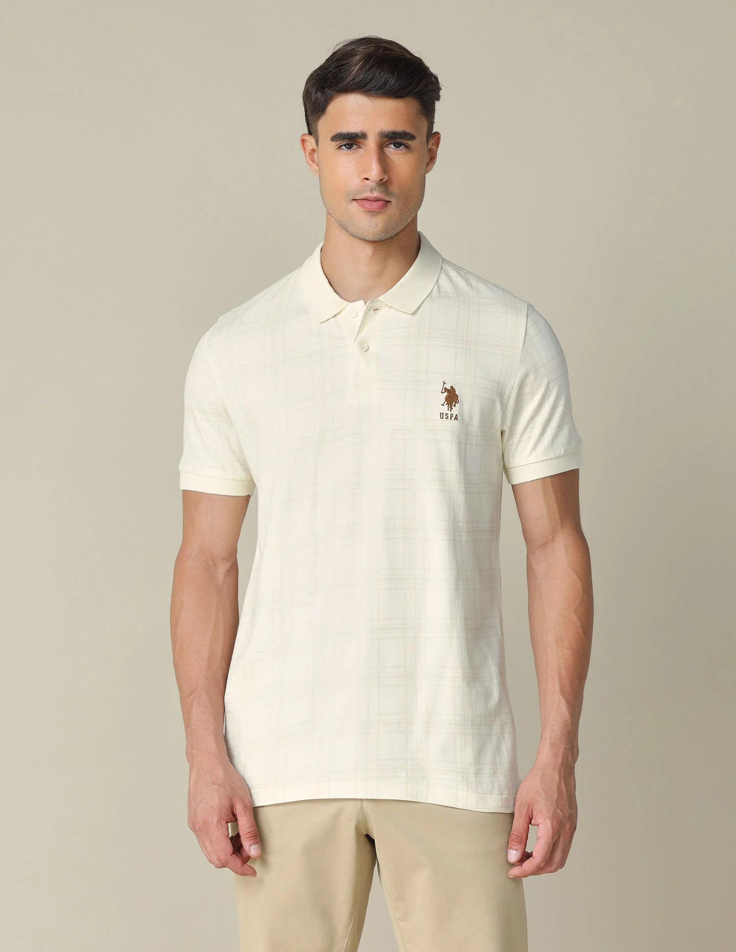 All-Over Printed Regular Fit Polo Shirt - Image 6
