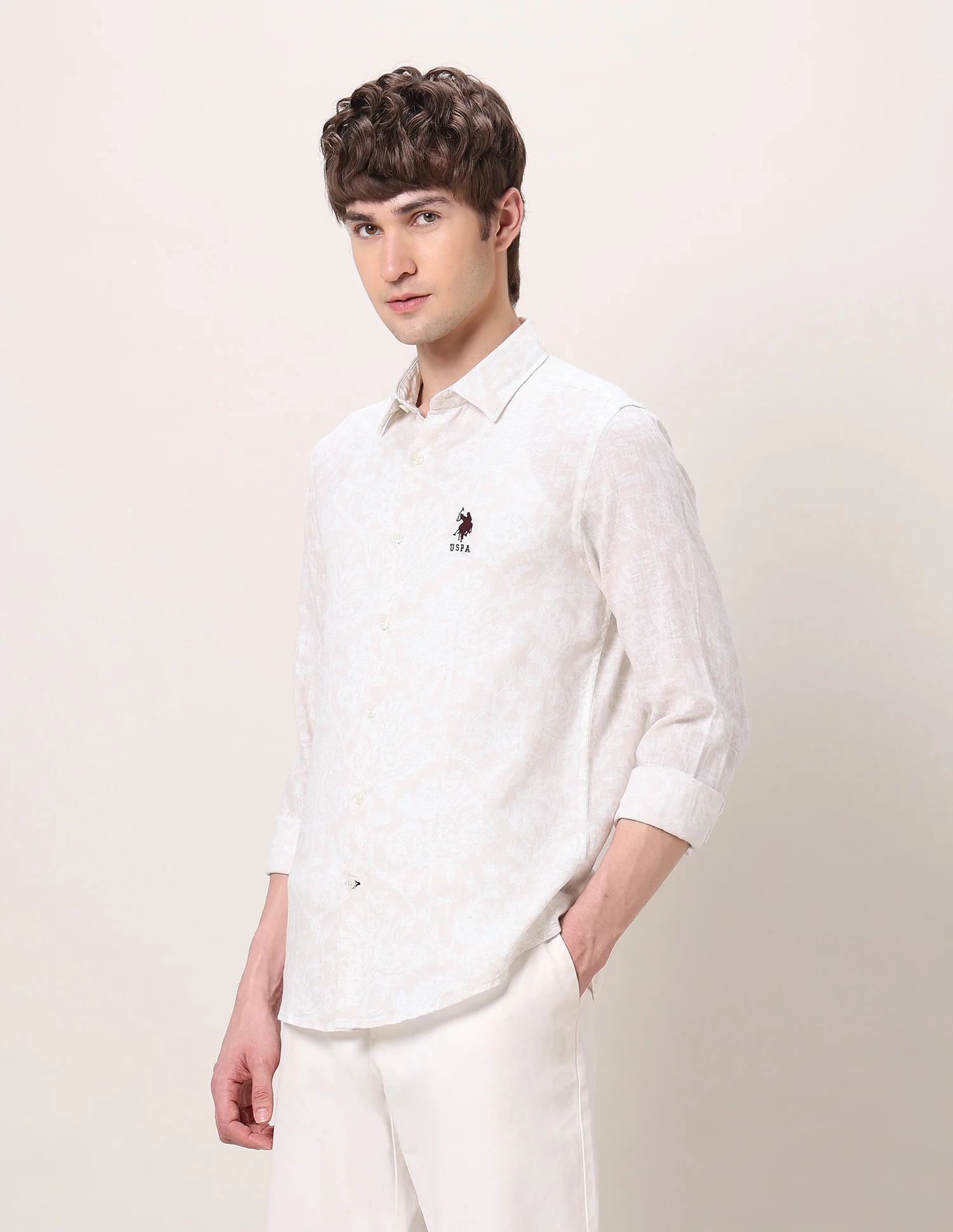 All-Over Printed Regular Fit Shirt - Image 4