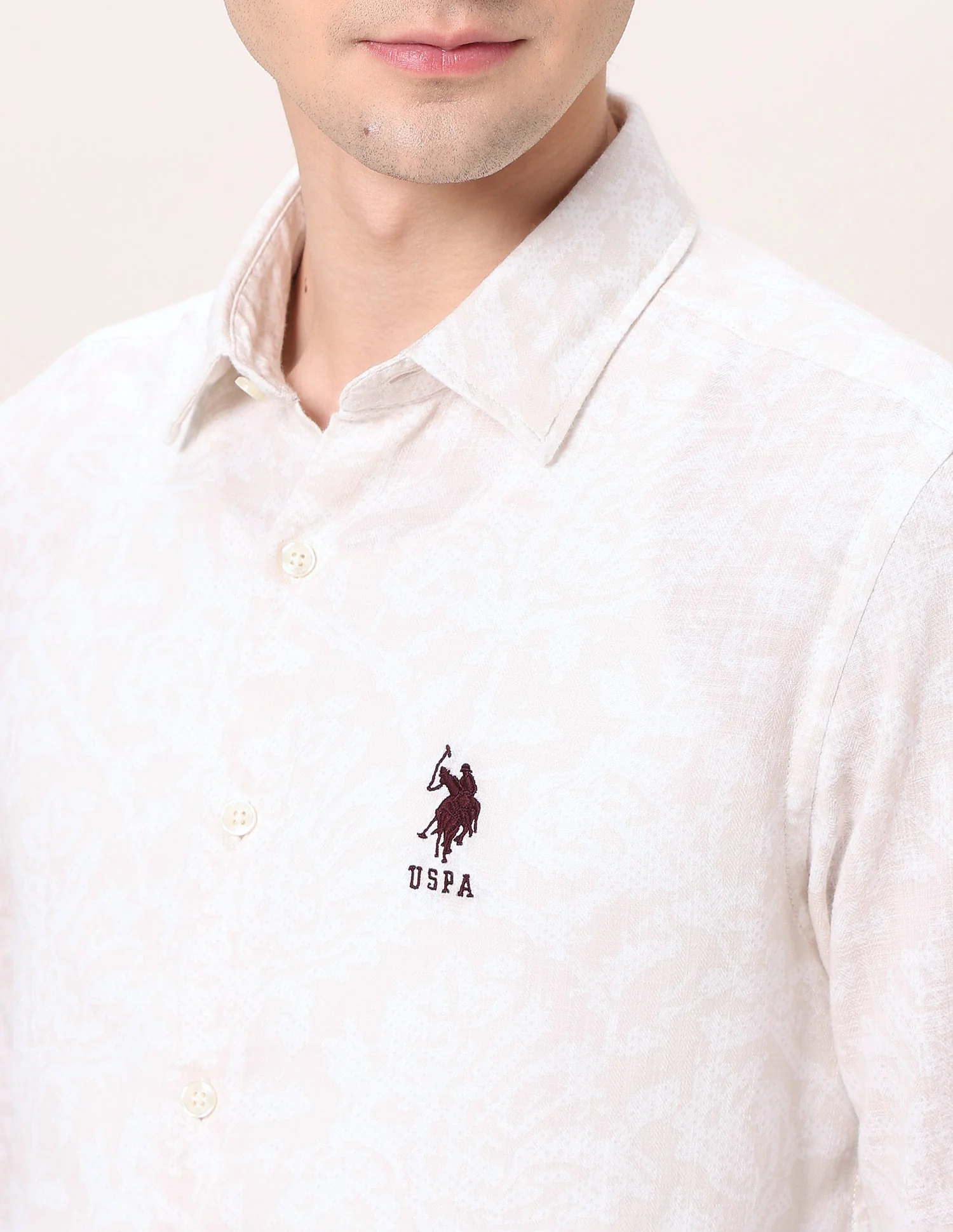All-Over Printed Regular Fit Shirt - Image 7