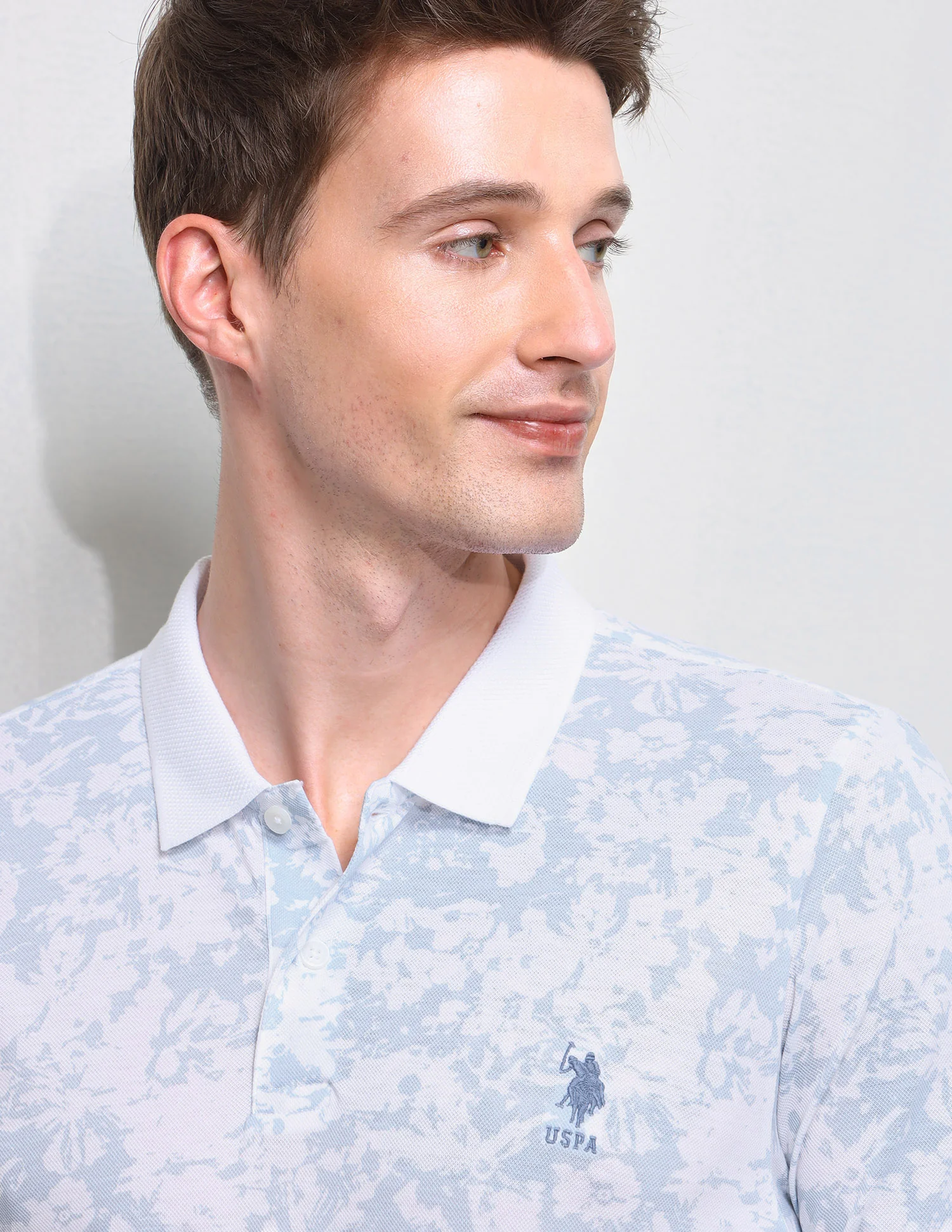 All Over Printed Slim Fit Polo Shirt - Image 7