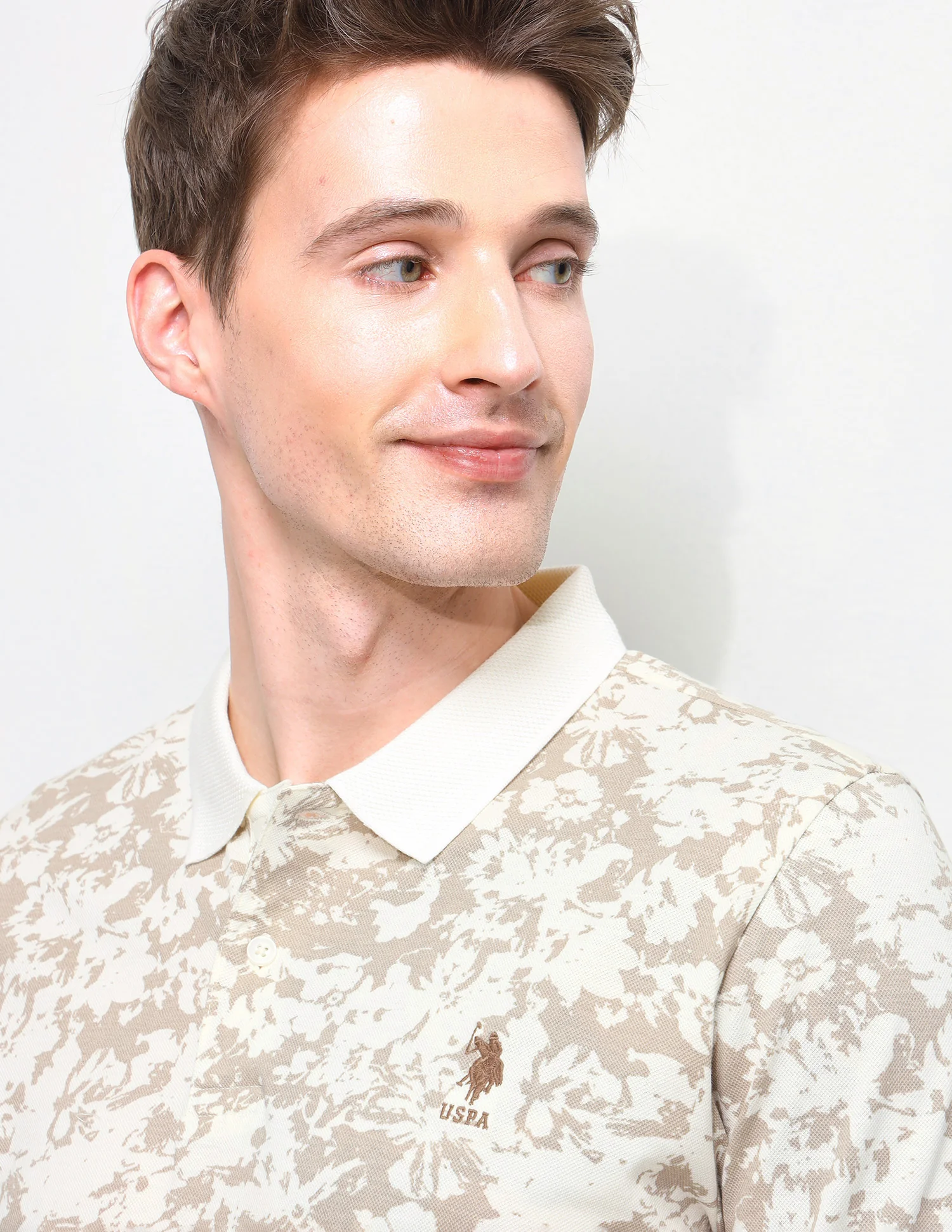 All Over Printed Slim Fit Polo Shirt - Image 7