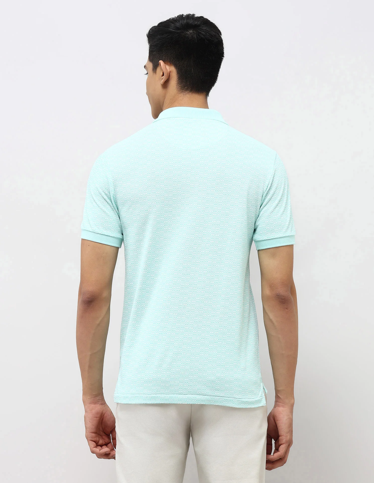 All Over Printed Slim Fit Polo Shirt - Image 5