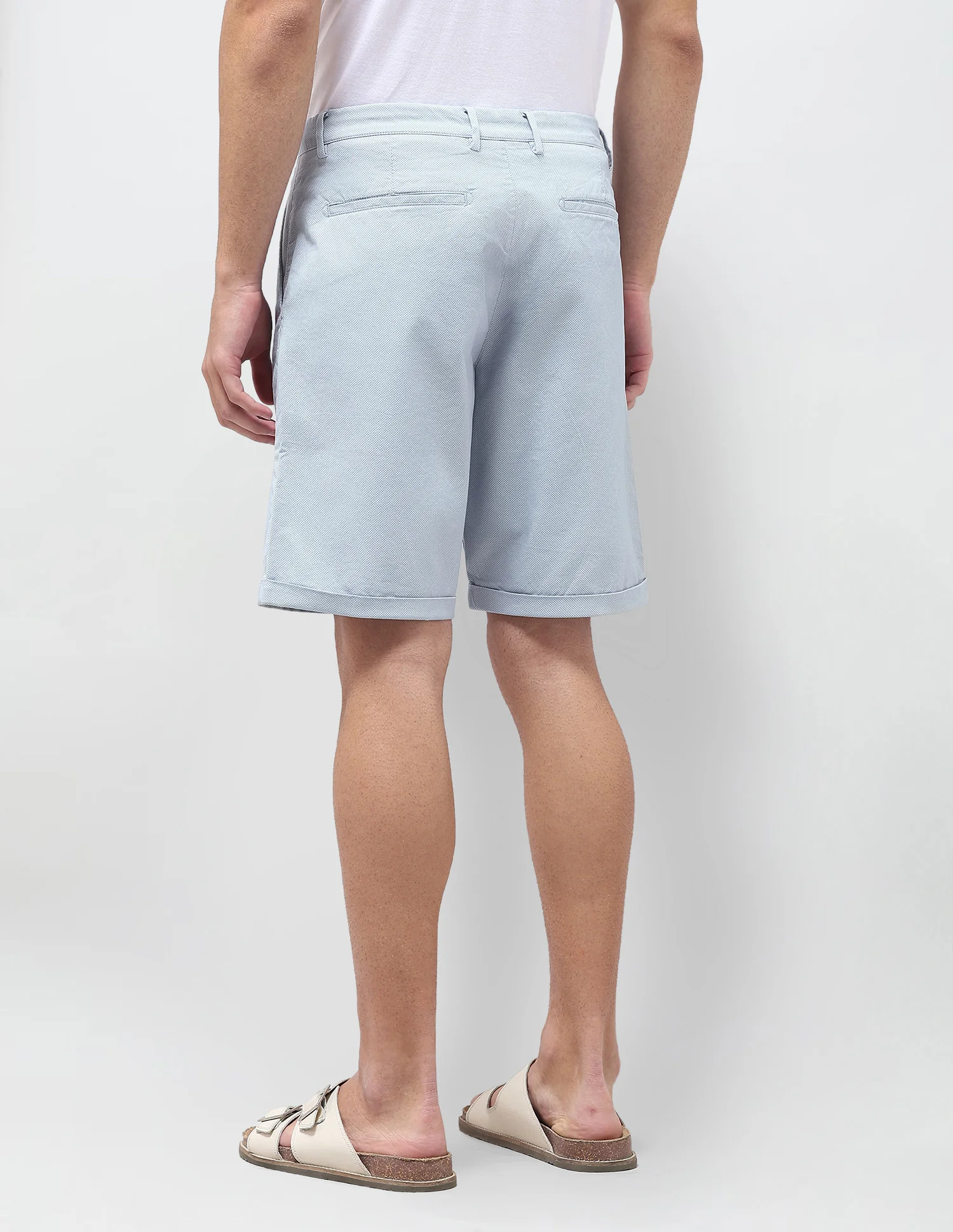 All Over Printed Slim Fit Shorts - Image 5
