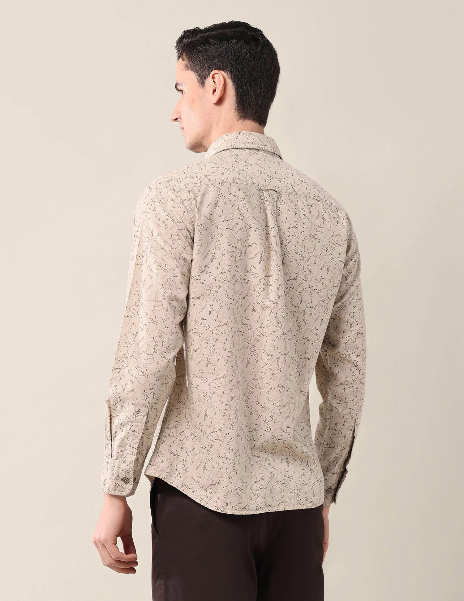 All-Over Printed Tailored Fit Shirt - Image 5
