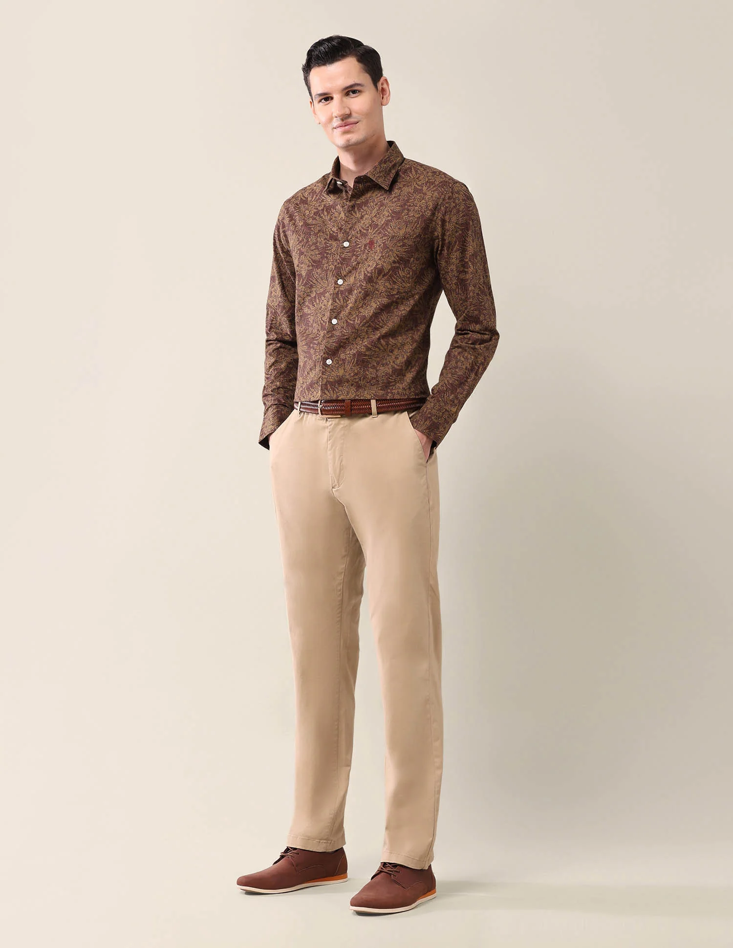 All-Over Printed Tailored Fit Shirt - Image 3