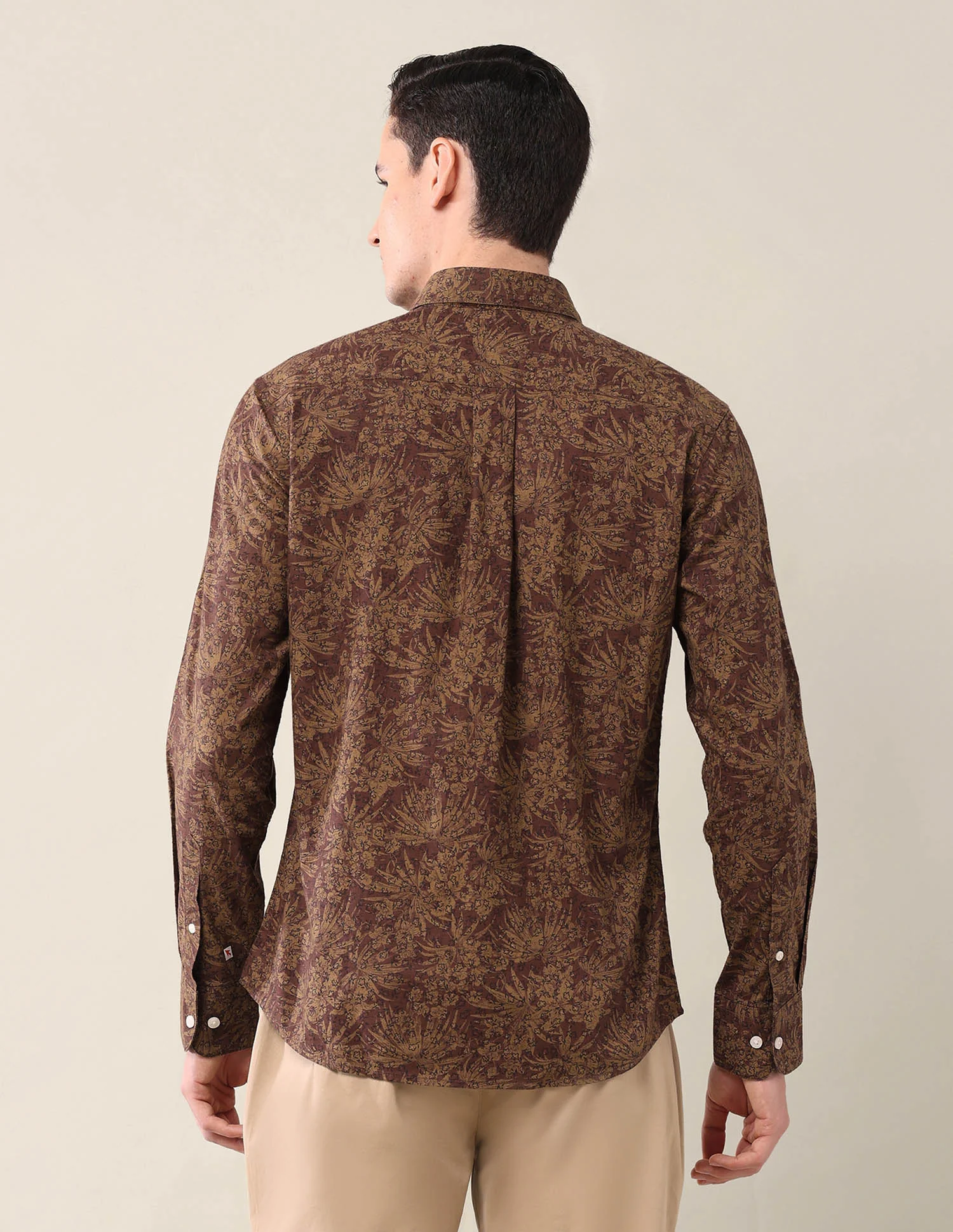 All-Over Printed Tailored Fit Shirt - Image 5