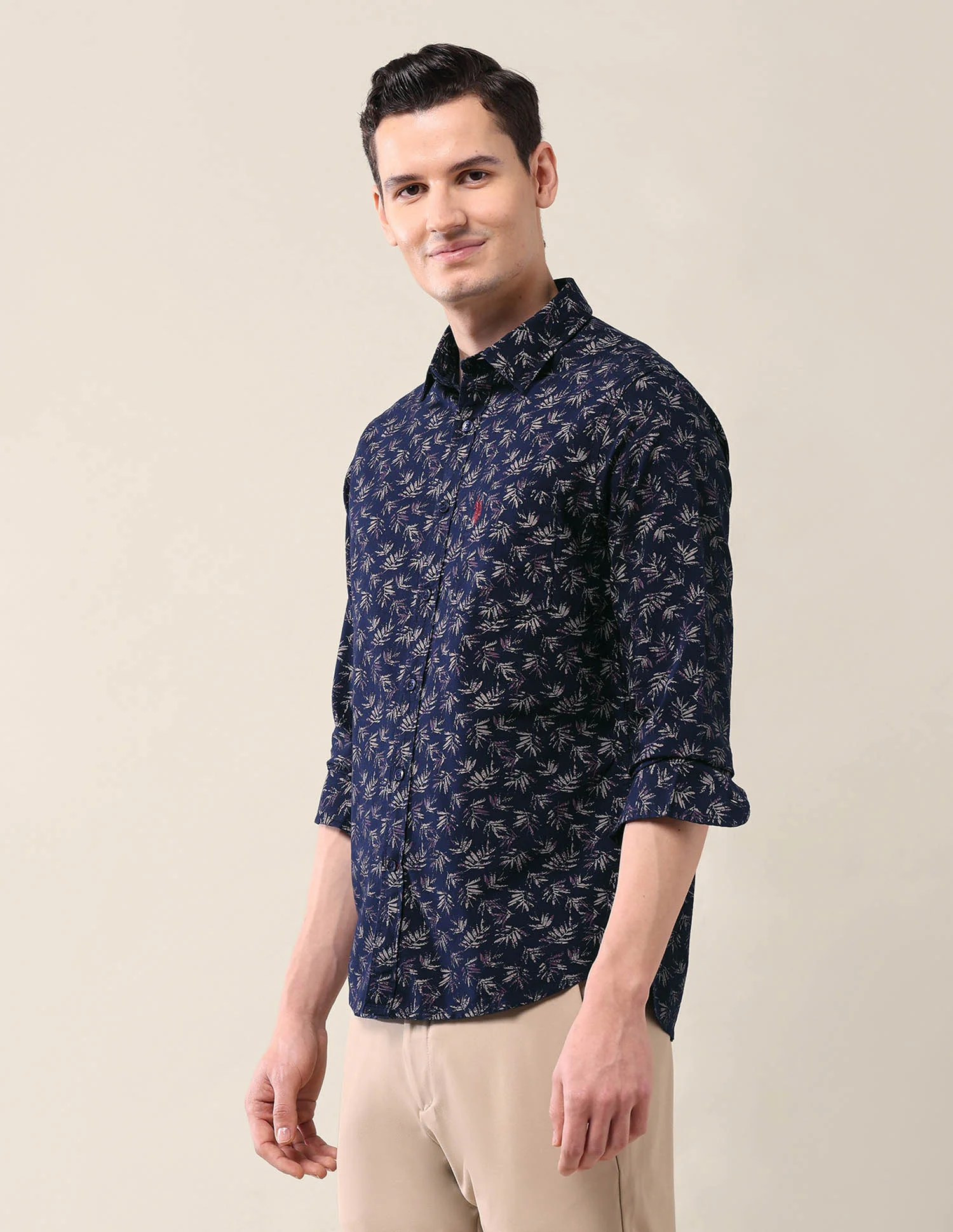 All-Over Printed Tailored Fit Shirt - Image 4