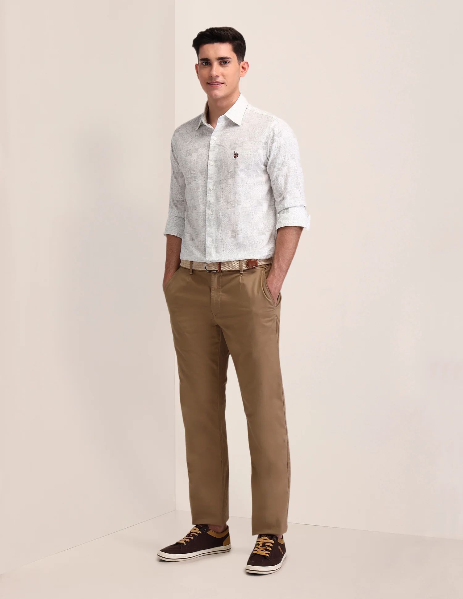 All-Over Printed Tailored Fit Shirt - Image 3
