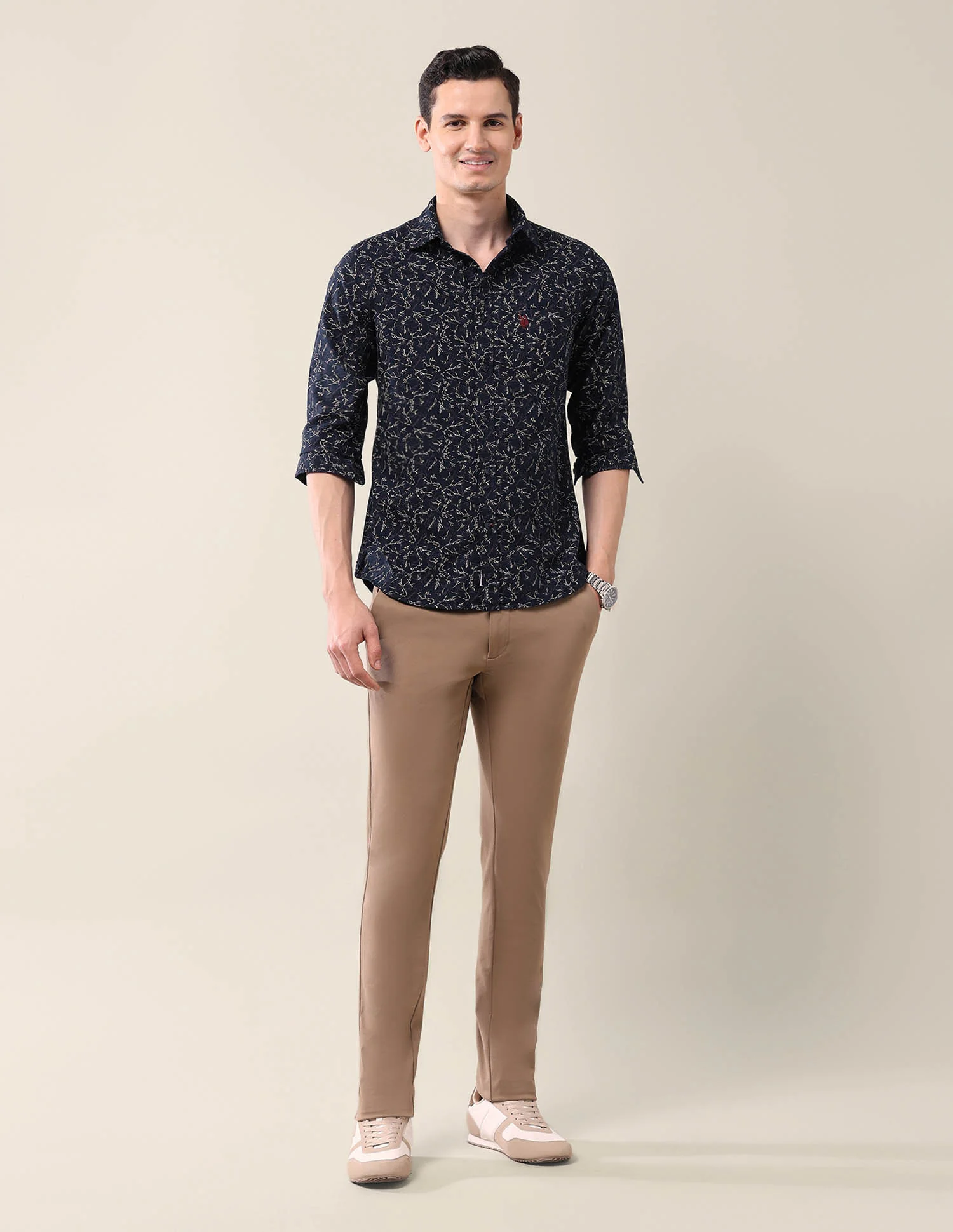 All-Over Tailored Fit Shirt - Image 3
