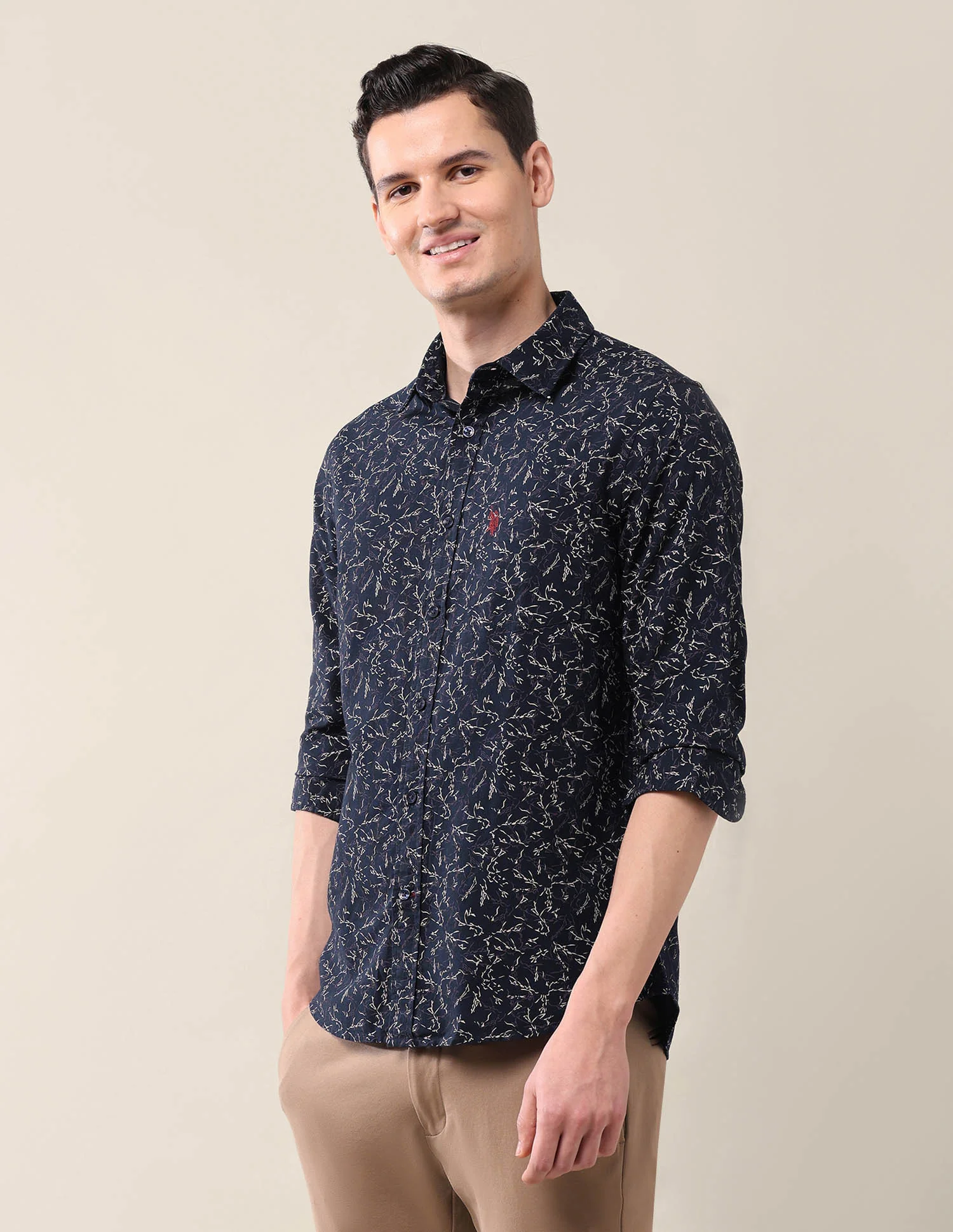 All-Over Tailored Fit Shirt - Image 4