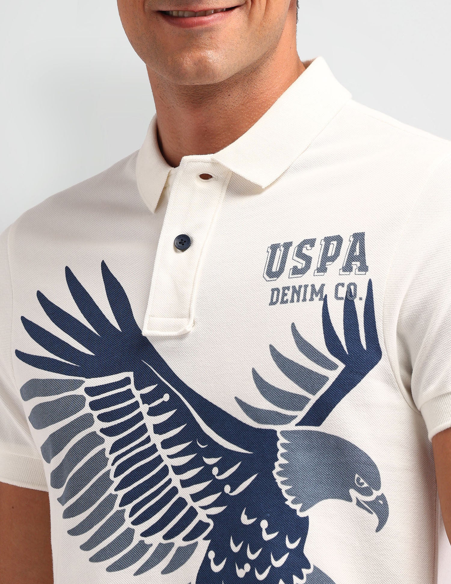 Americana Muscle Fit Brand Polo Shirt - Image 7