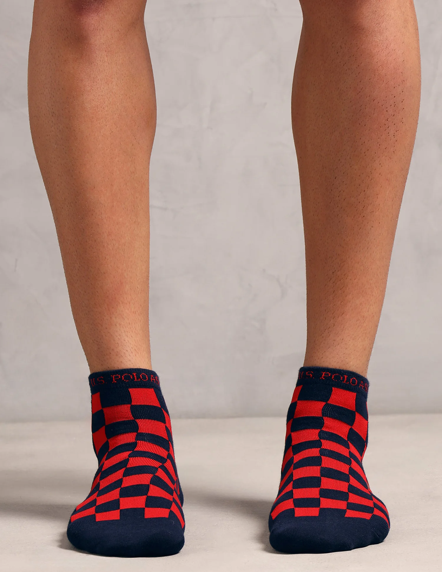 Ankle Length Cotton Stretch ES008 Socks - Pack Of 3 - Image 2