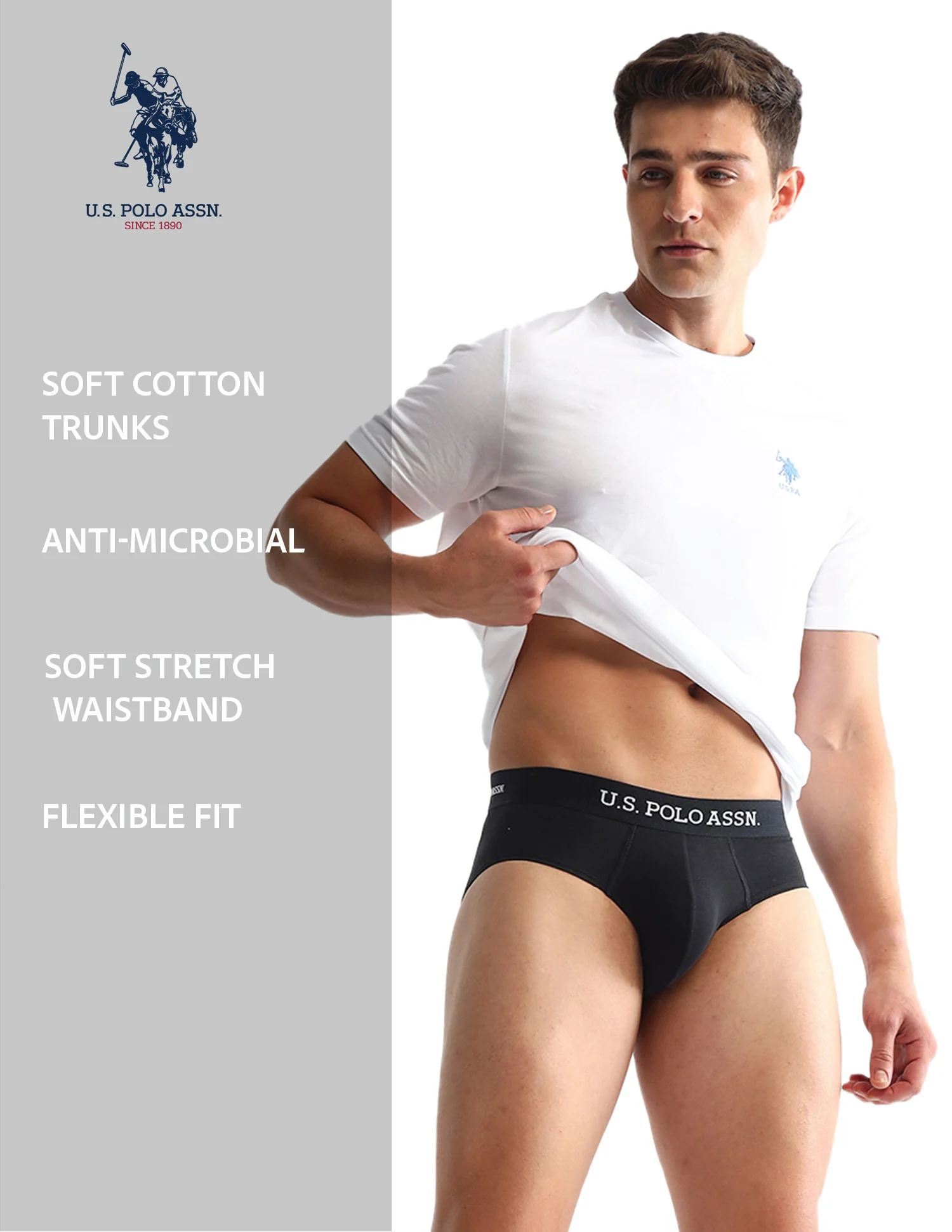 Anti Microbial Printed OEB14 Briefs - Pack Of 3 - Image 12