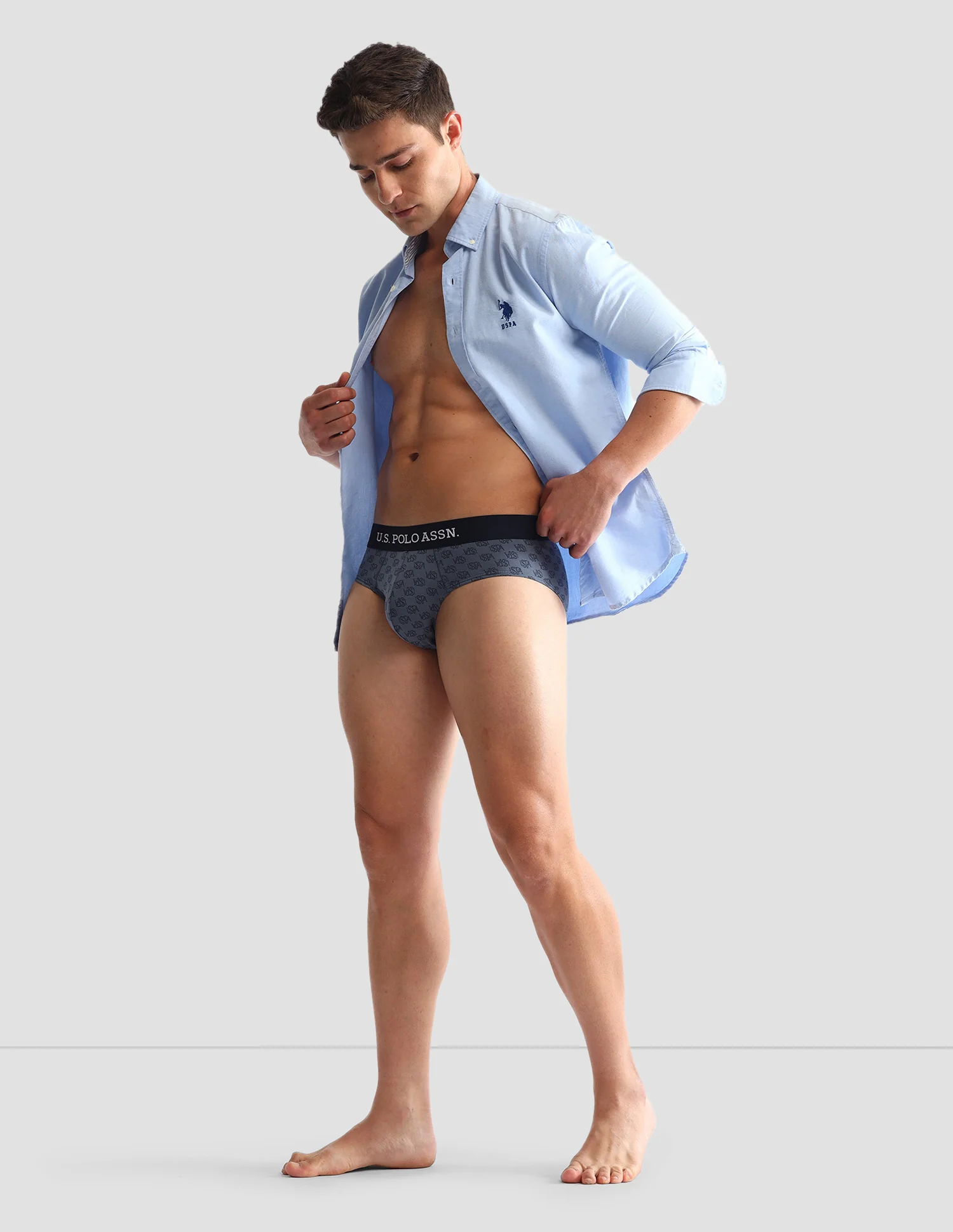 Anti Microbial Printed OEB14 Briefs - Pack Of 3 - Image 5