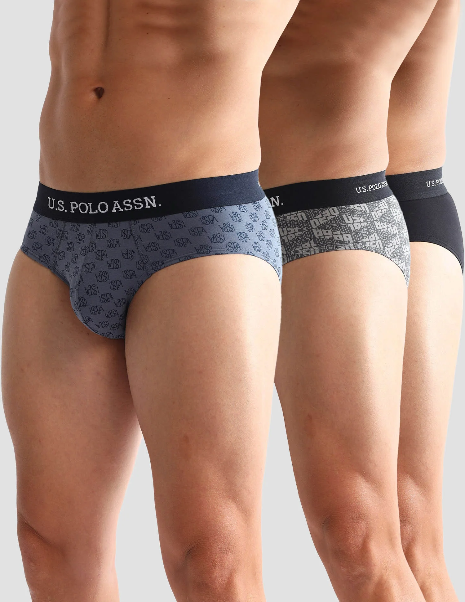 Anti Microbial Printed OEB14 Briefs - Pack Of 3 - Image 8