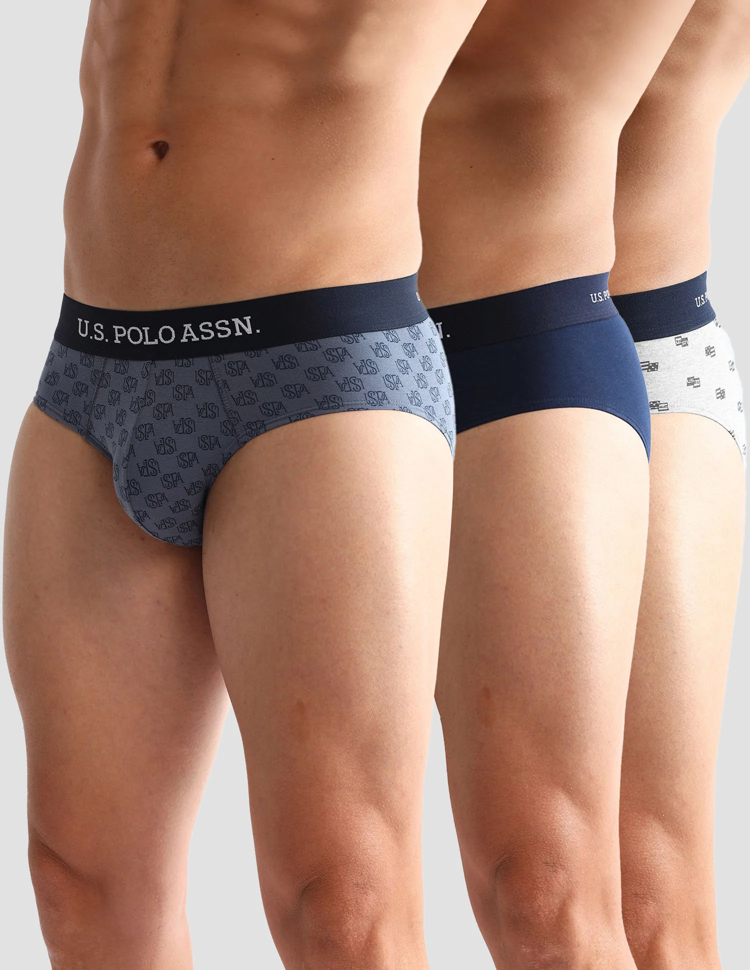 Anti Microbial Printed OEB14 Briefs - Pack Of 3 - Image 8