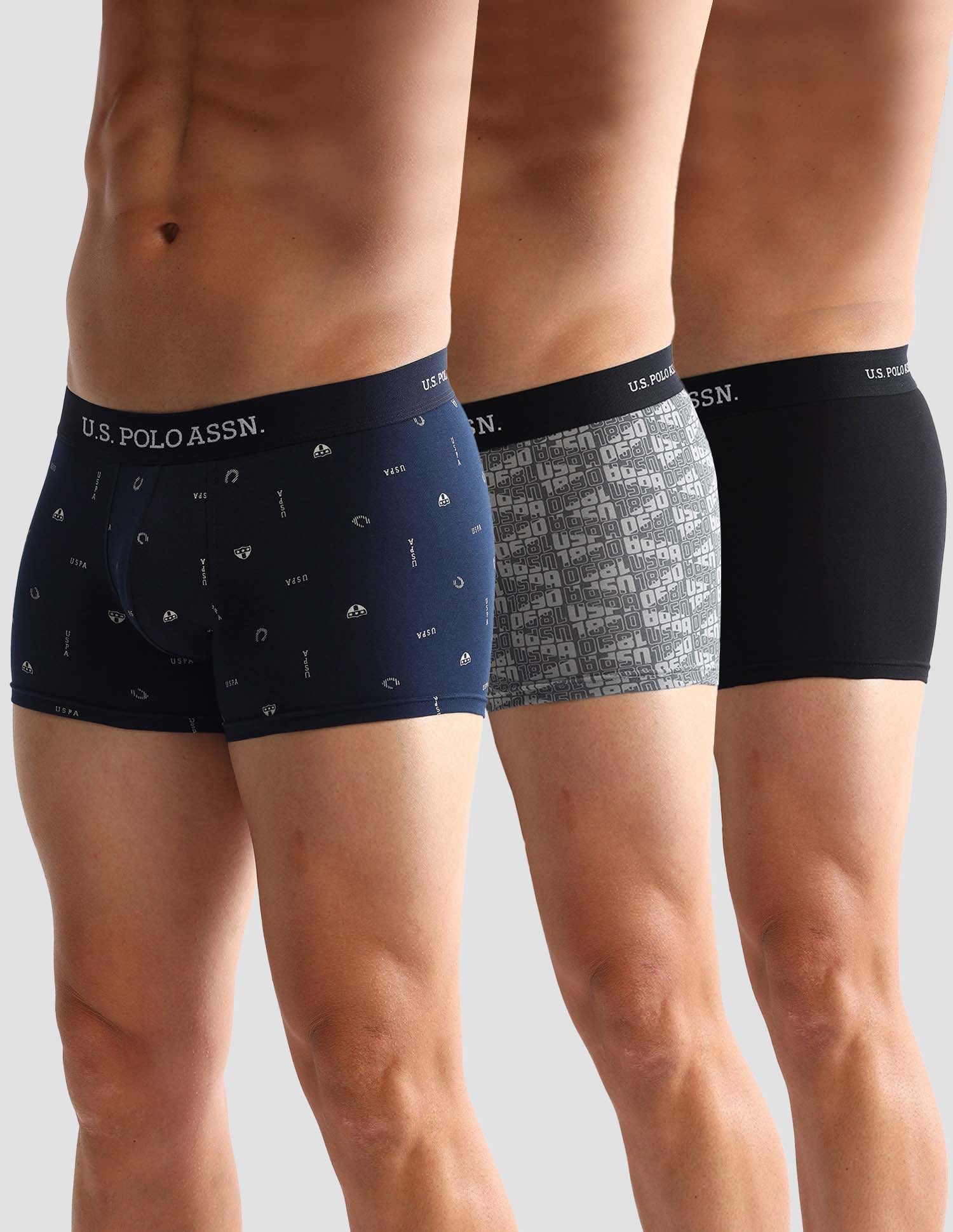 Pack Of 3 Anti-Microbial Underwear Trunks - OET14-NGN-P3 - Image 8