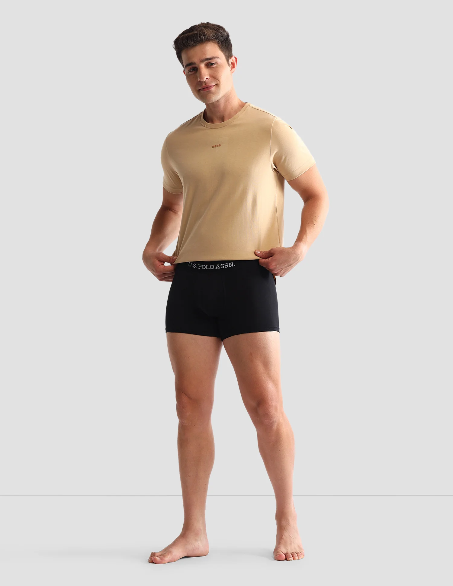 Men Pack Of 3 Anti-Microbial Underwear Trunks - OET14-GBZ-P3 - Image 3