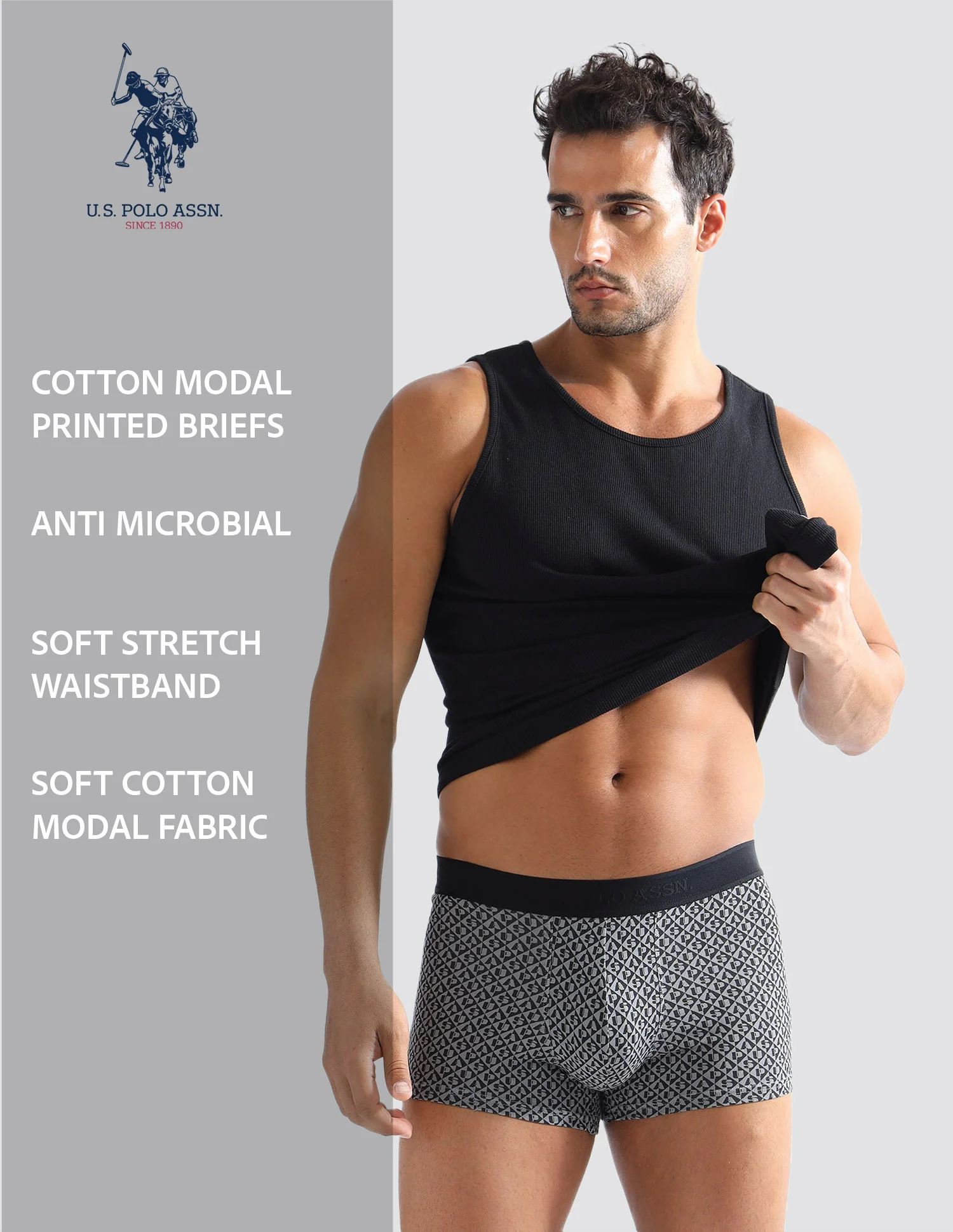 Anti Microbial Printed PT005 Trunks - Pack of 1 - Image 8
