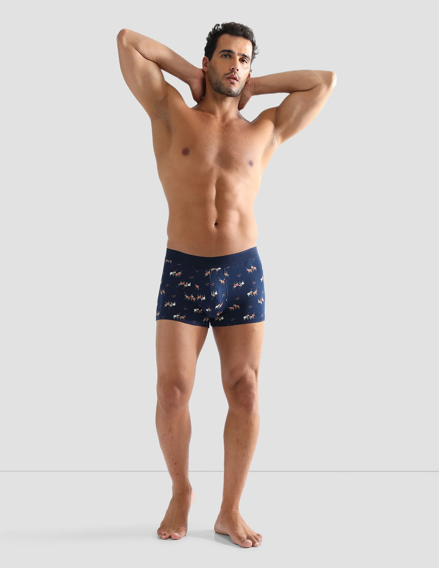 Anti Microbial Printed PT005 Trunks - Pack of 1 - Image 3