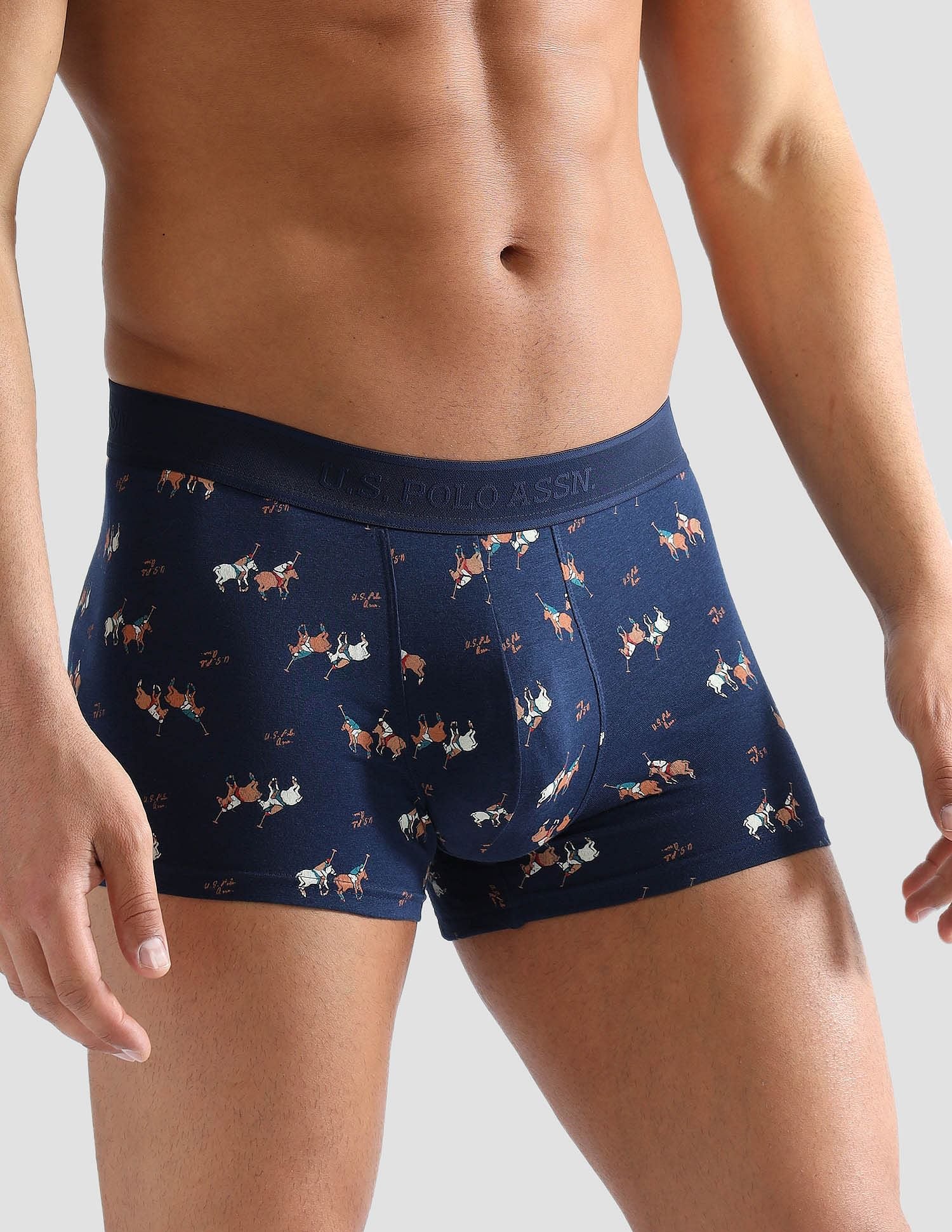 Anti Microbial Printed PT005 Trunks - Pack of 1 - Image 4