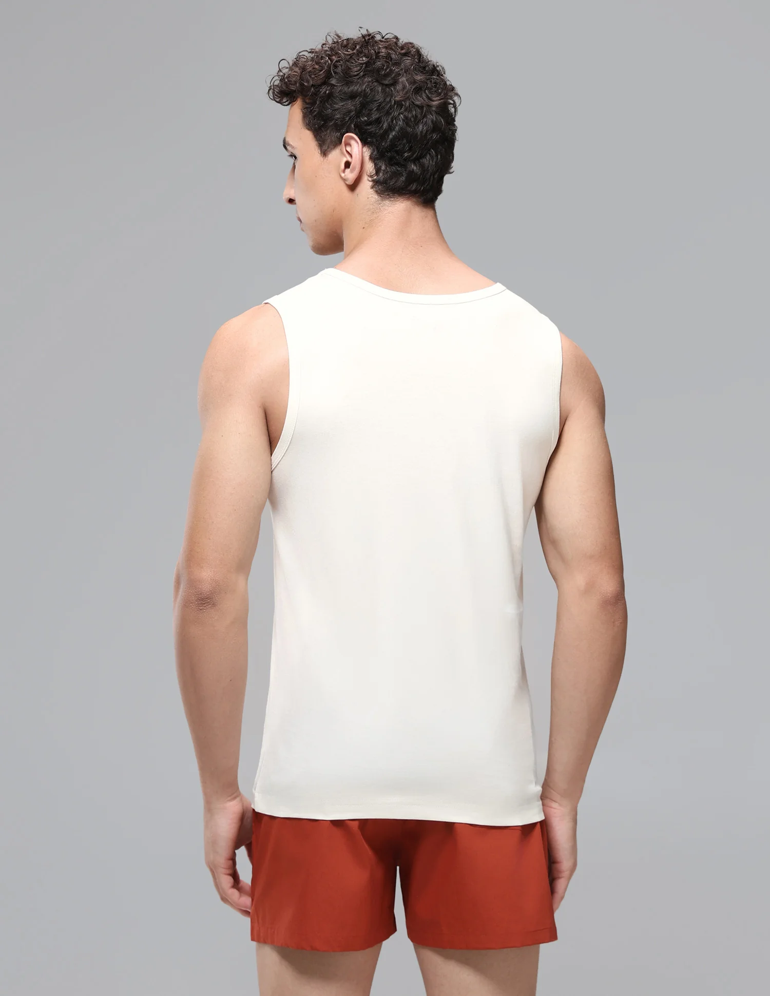 Anti Microbial Pure Cotton OEV08 Vest - Pack Of 2 - Image 5