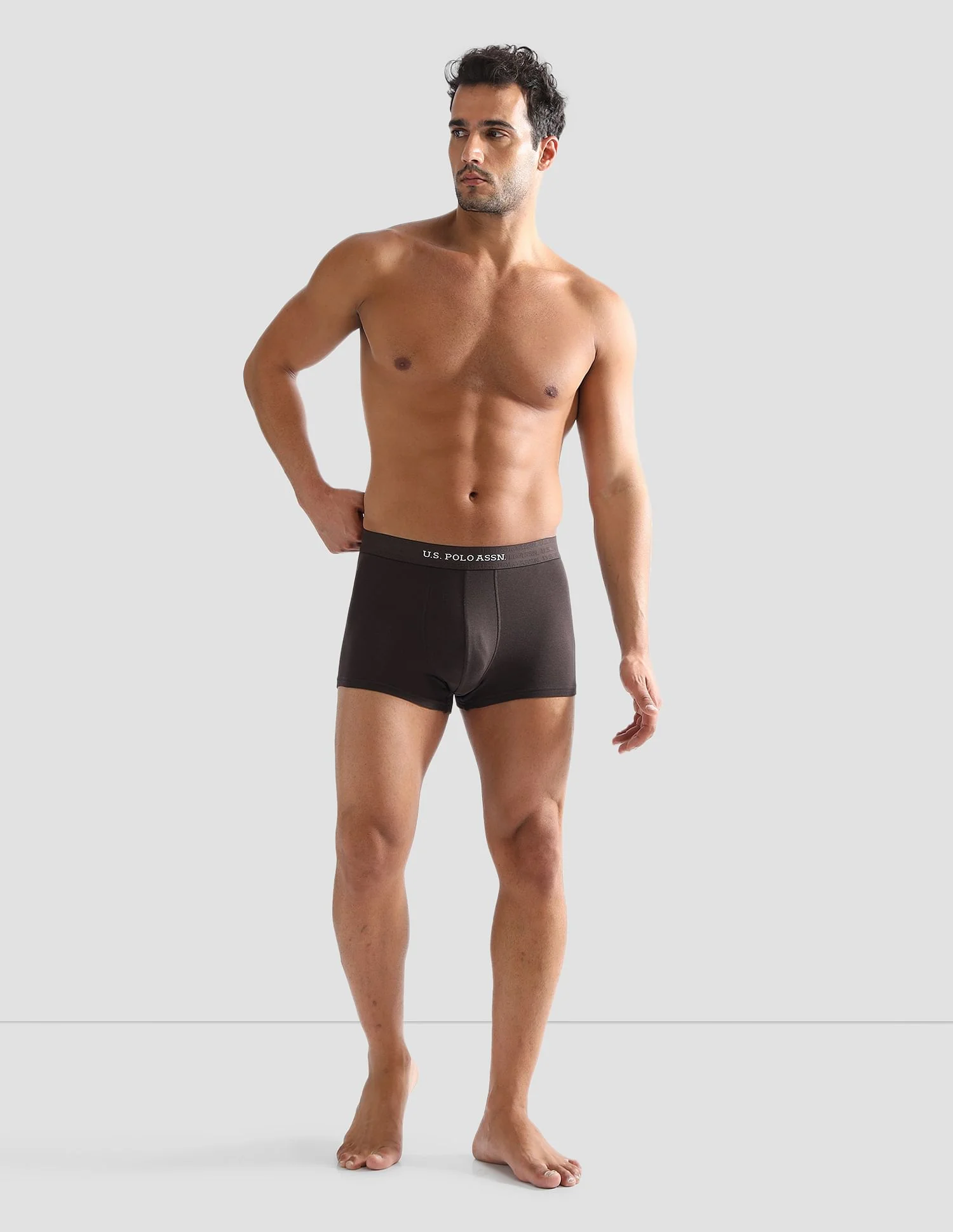 Anti Microbial Solid ET006 Trunks - Pack of 1 - Image 3
