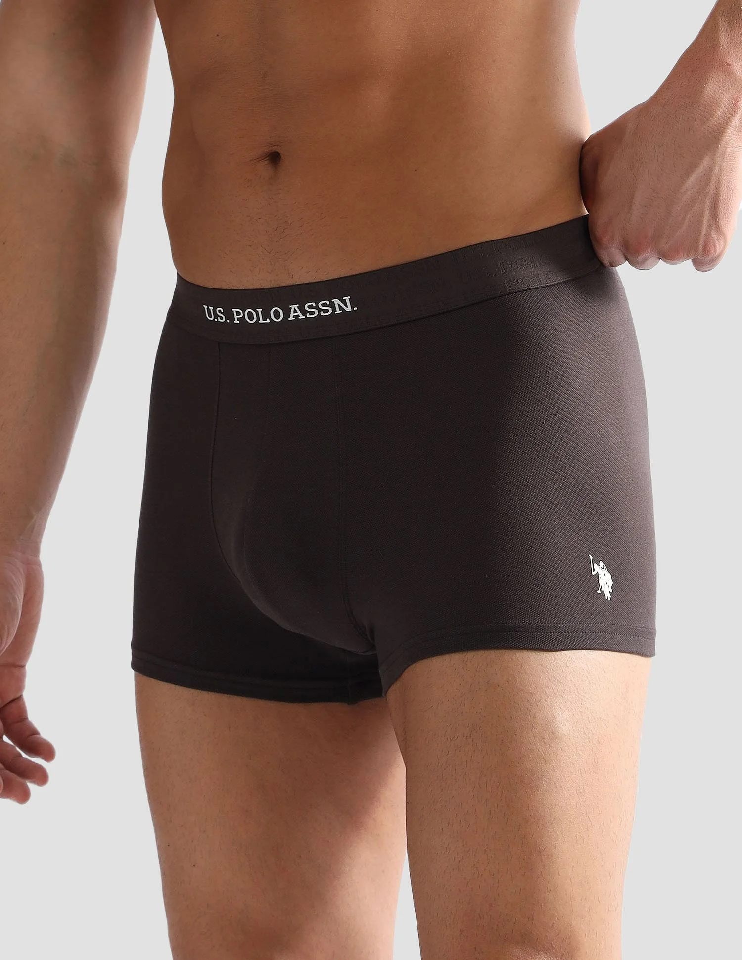 Anti Microbial Solid ET006 Trunks - Pack of 1 - Image 4