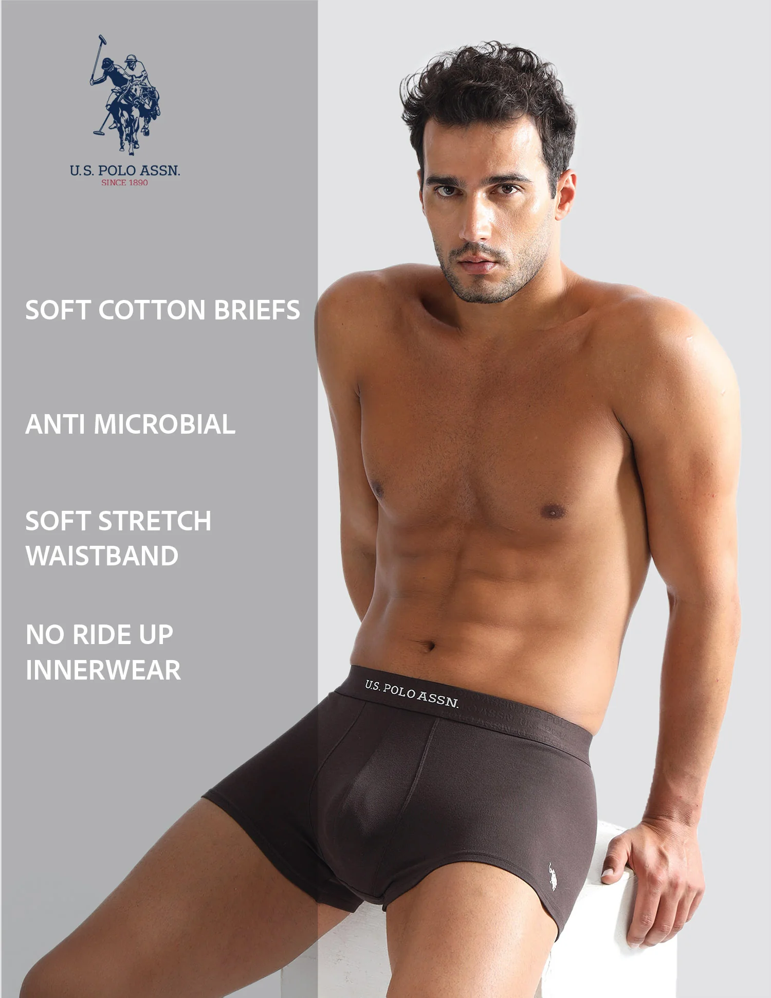 Anti Microbial Solid ET006 Trunks - Pack of 1 - Image 8