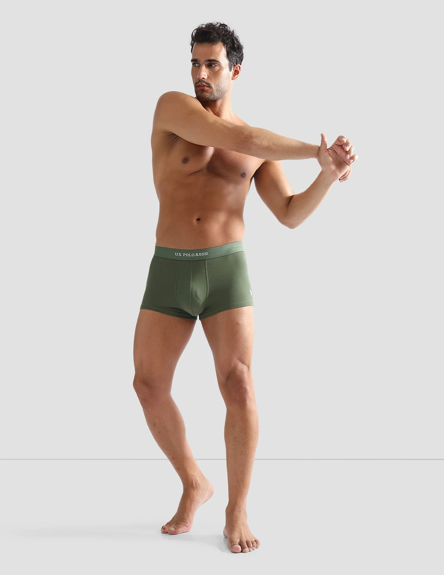 Anti Microbial Solid ET006 Trunks - Pack of 1 - Image 3