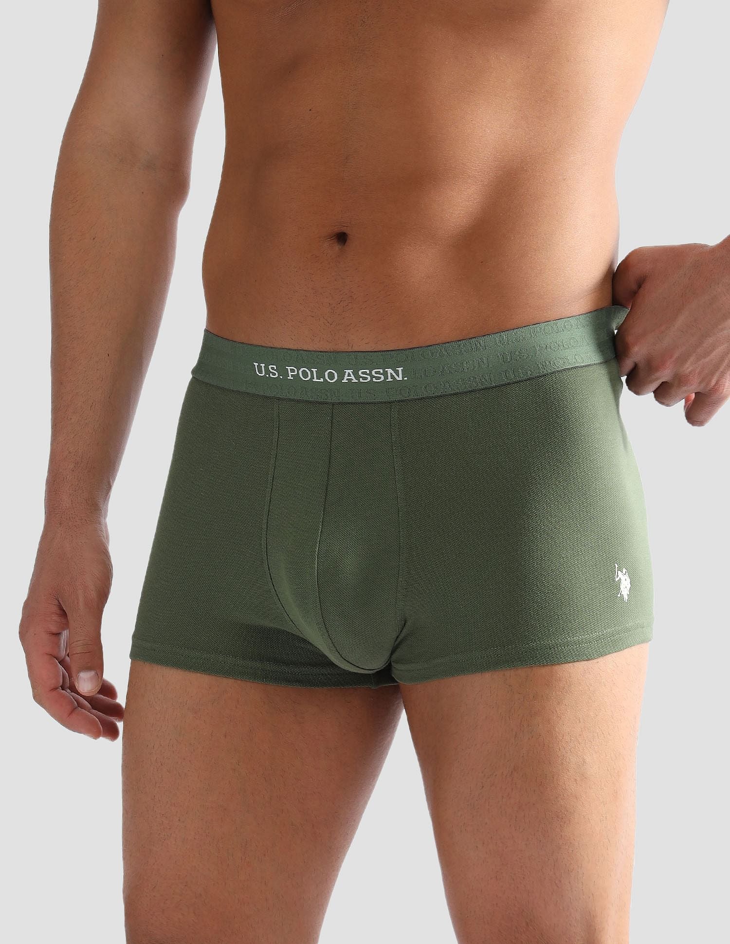Anti Microbial Solid ET006 Trunks - Pack of 1 - Image 4