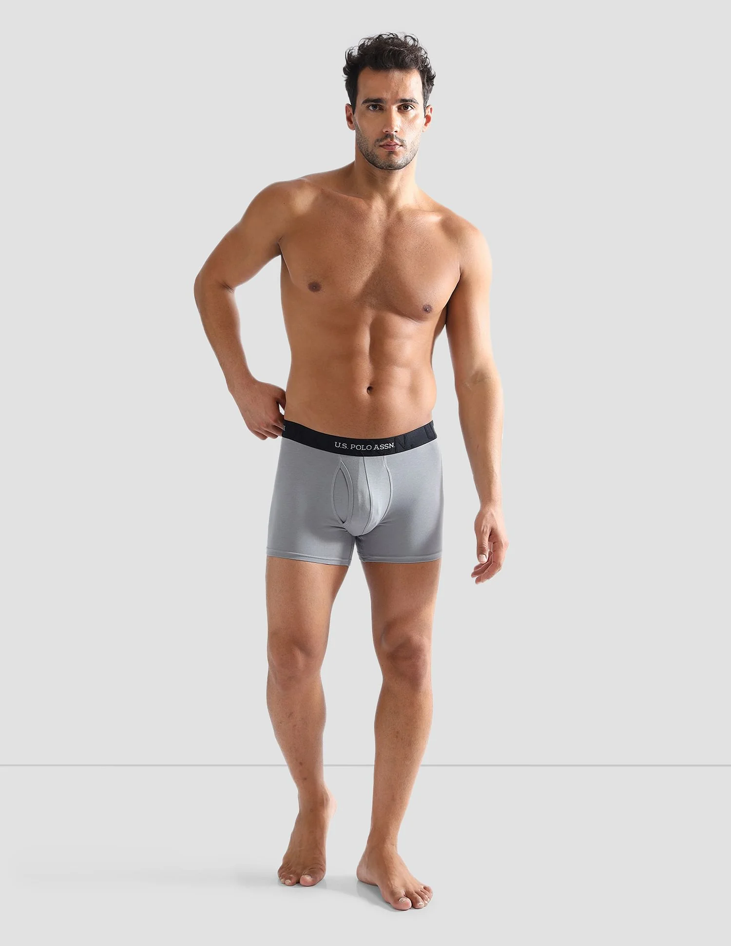 Anti Microbial Solid ET007 Trunks - Pack of 1 - Image 3