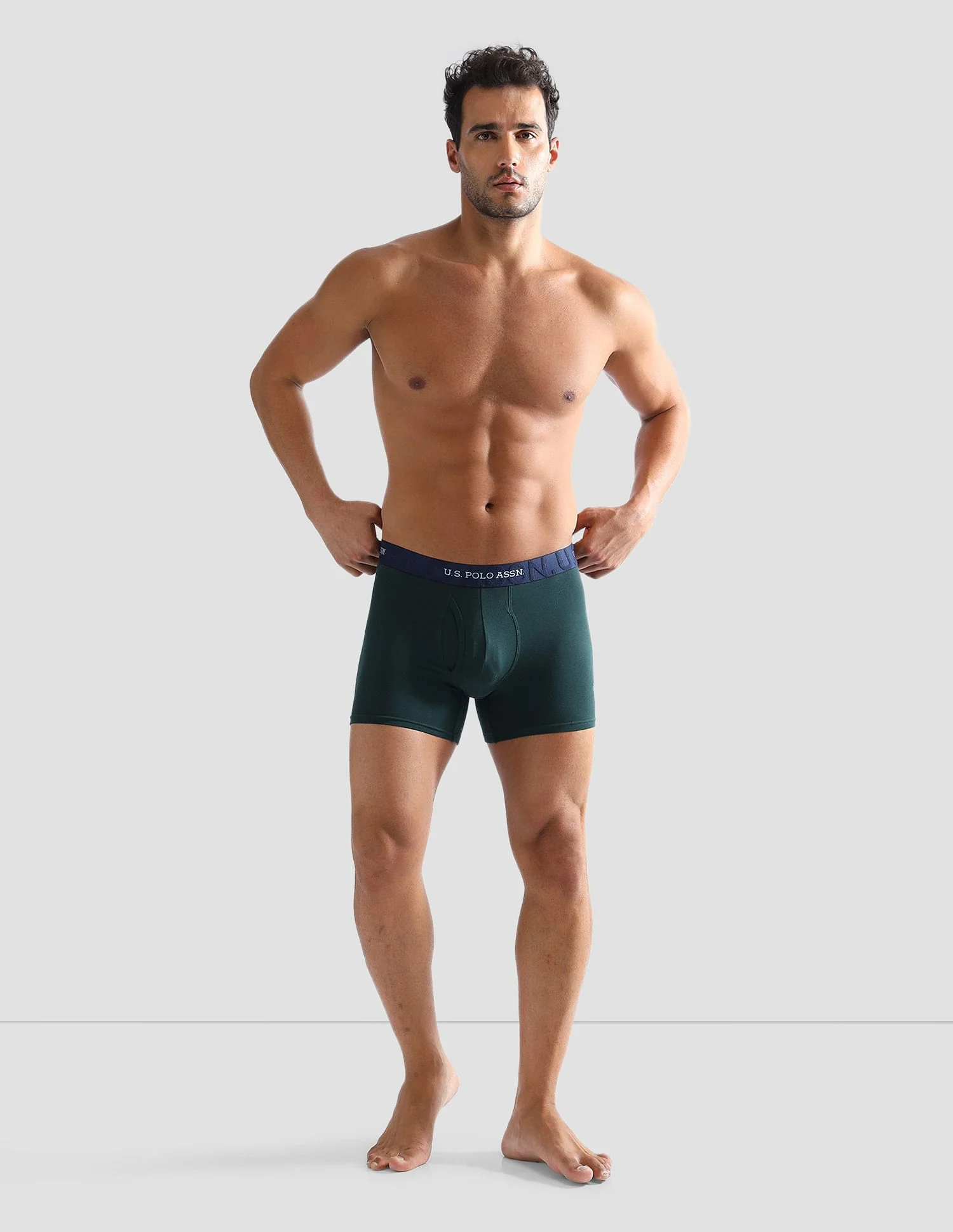 Anti Microbial Solid ET007 Trunks - Pack of 1 - Image 3