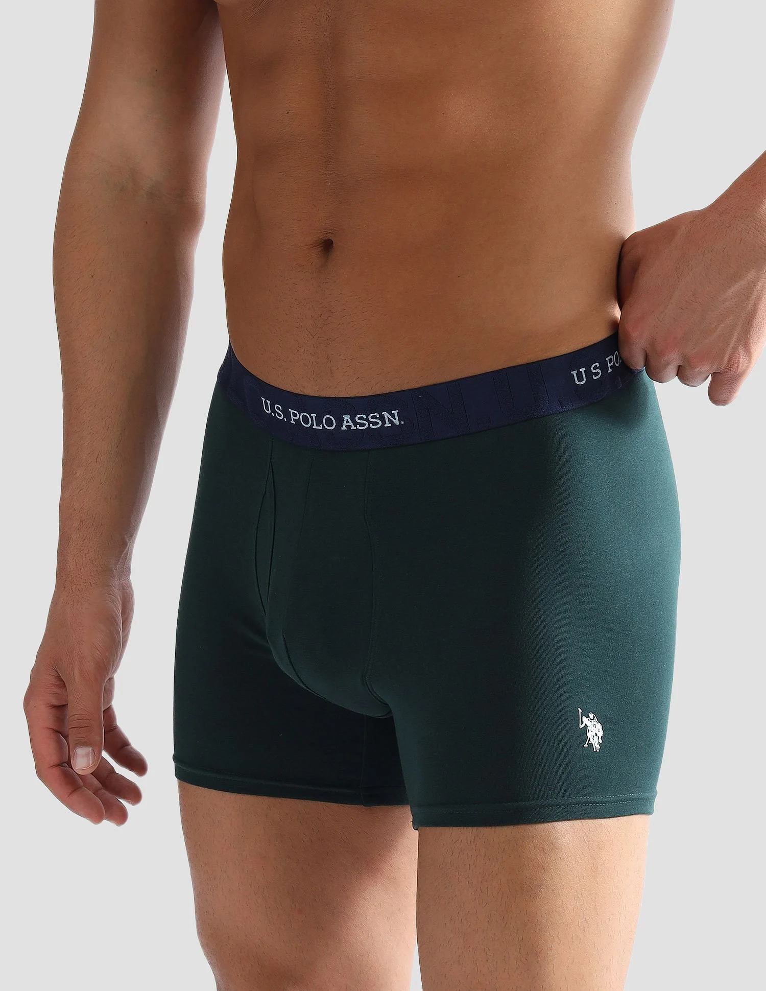 Anti Microbial Solid ET007 Trunks - Pack of 1 - Image 4