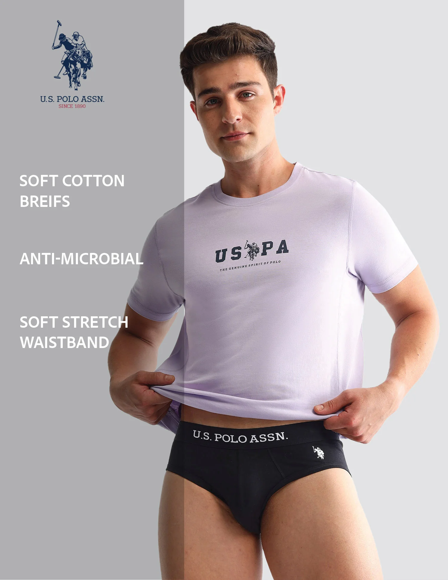 Anti Microbial Solid OEB13 Briefs - Pack Of 3 - Image 12