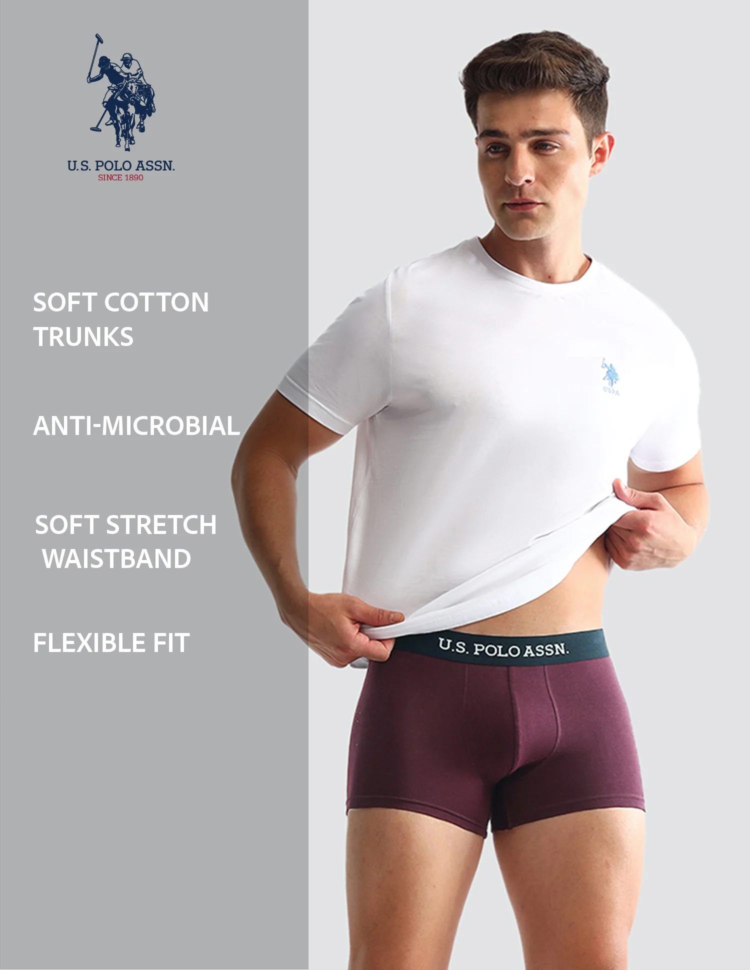 Anti Microbial Solid OET13 Trunks - Pack Of 3 - Image 12