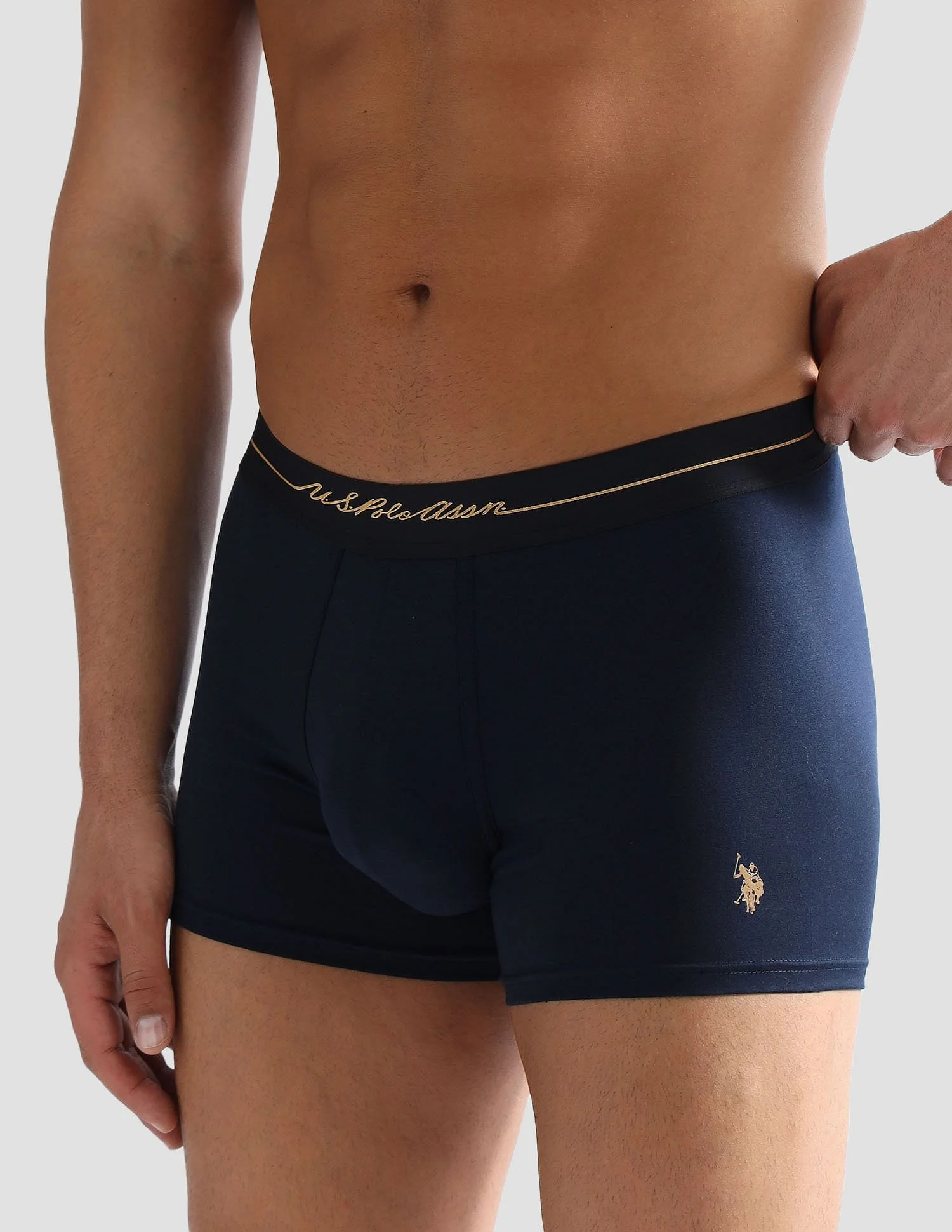 Anti Microbial Solid PT004 Trunks - Pack of 1 - Image 4