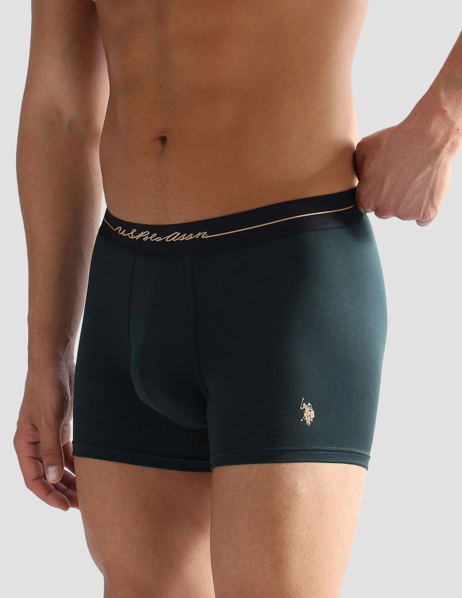 Anti Microbial Solid PT004 Trunks - Pack of 1 - Image 4