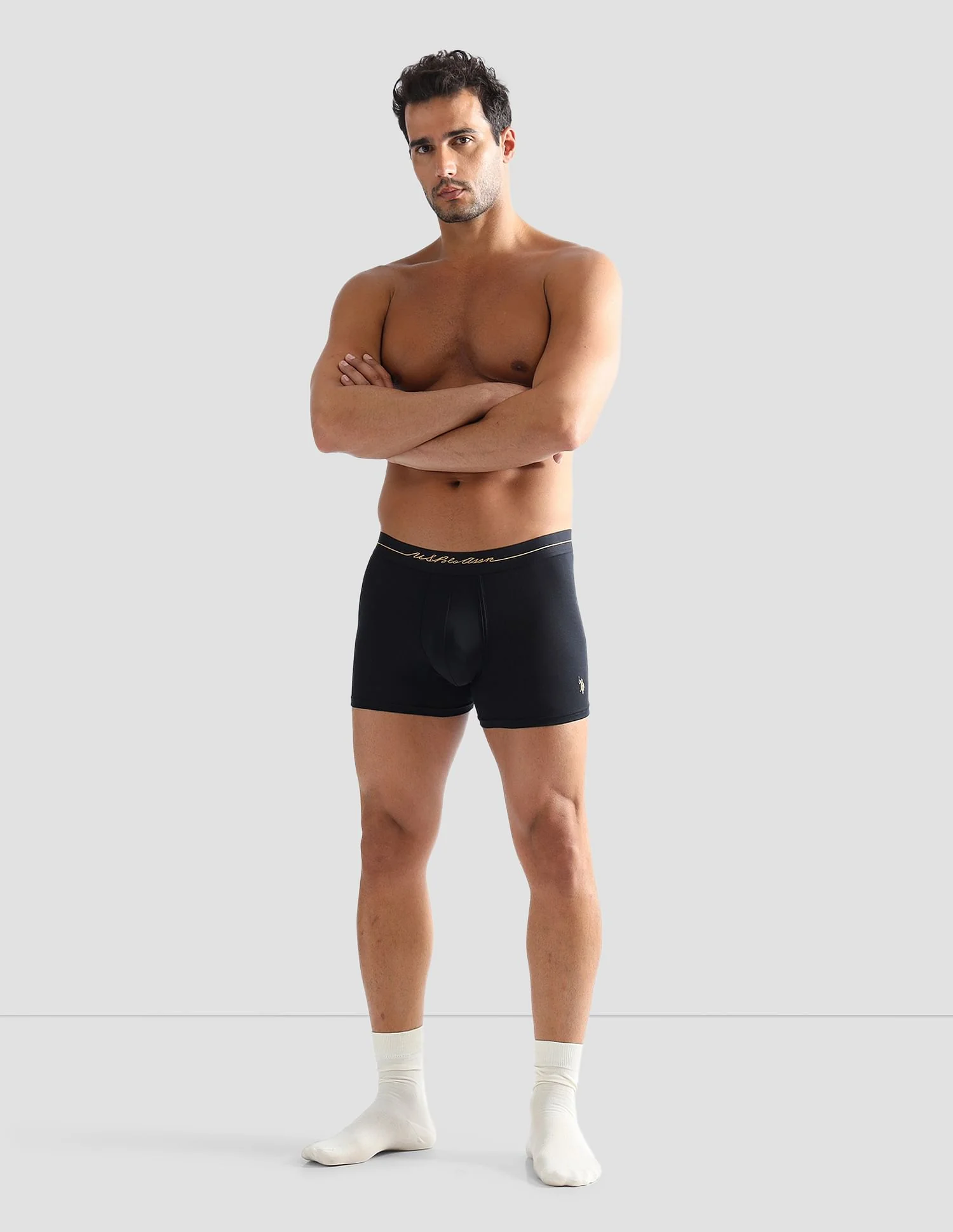 Anti Microbial Solid PT004 Trunks - Pack of 1 - Image 3