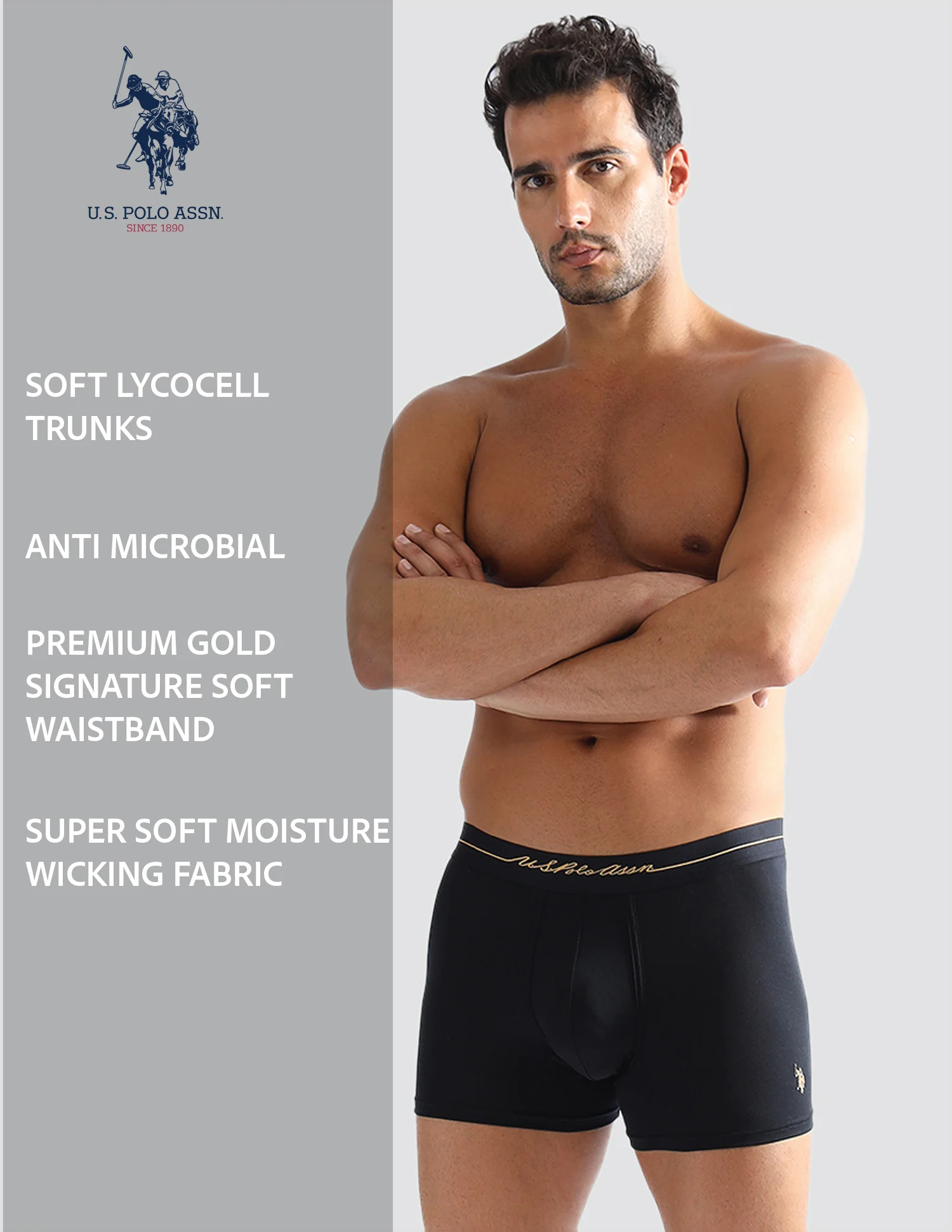 Anti Microbial Solid PT004 Trunks - Pack of 1 - Image 8