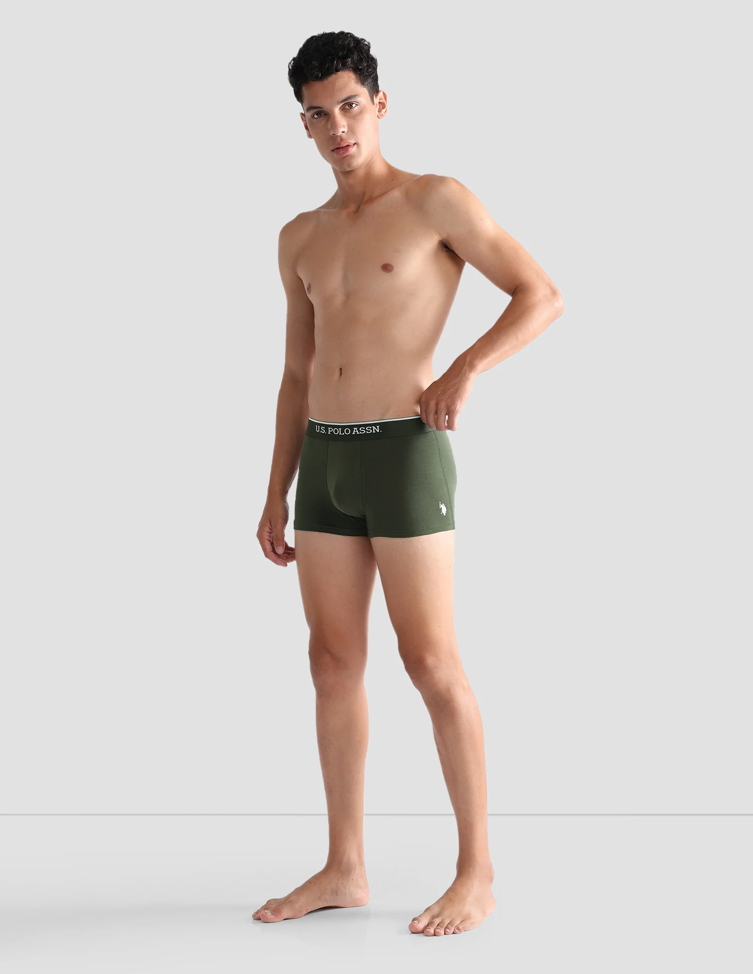 Antibacterial Solid ET004 Trunks - Pack Of 2 - Image 3