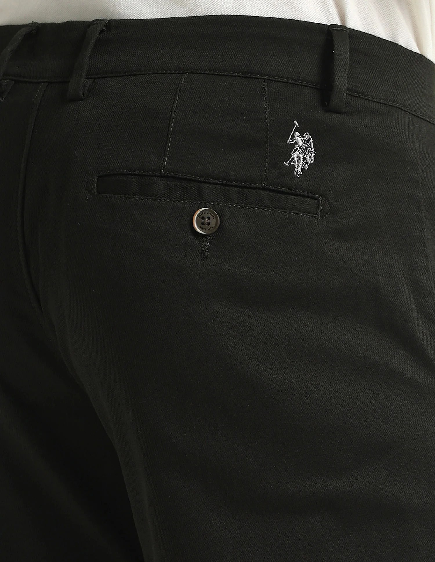 Austin Fit Solid Trousers - Image 7