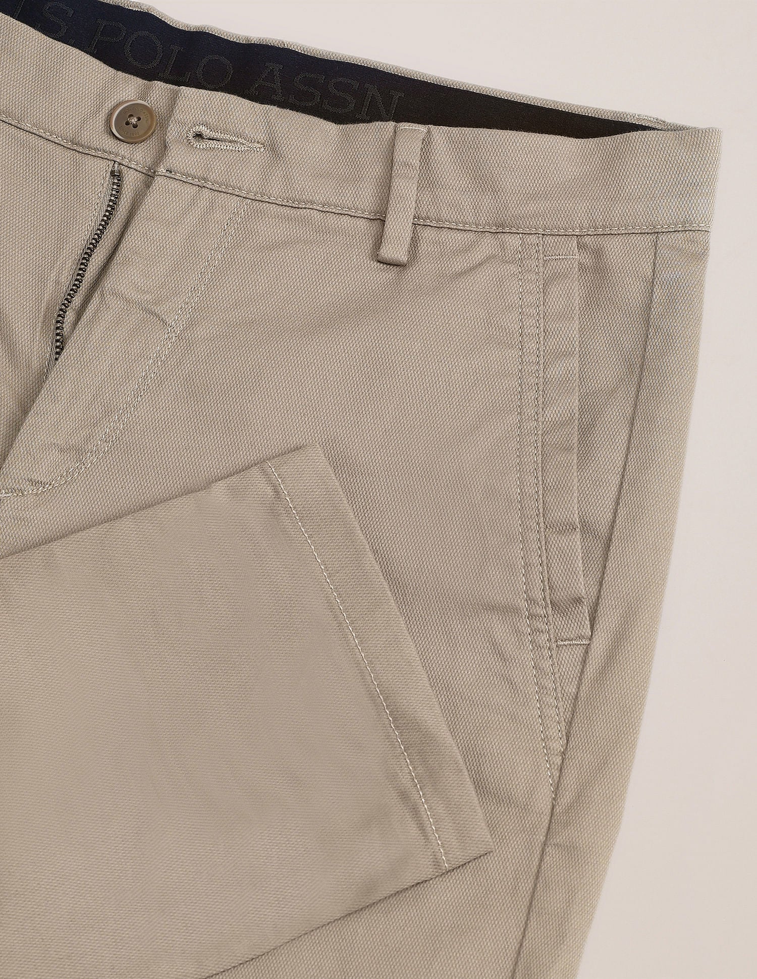 Austin Fit Solid Trousers - Image 9