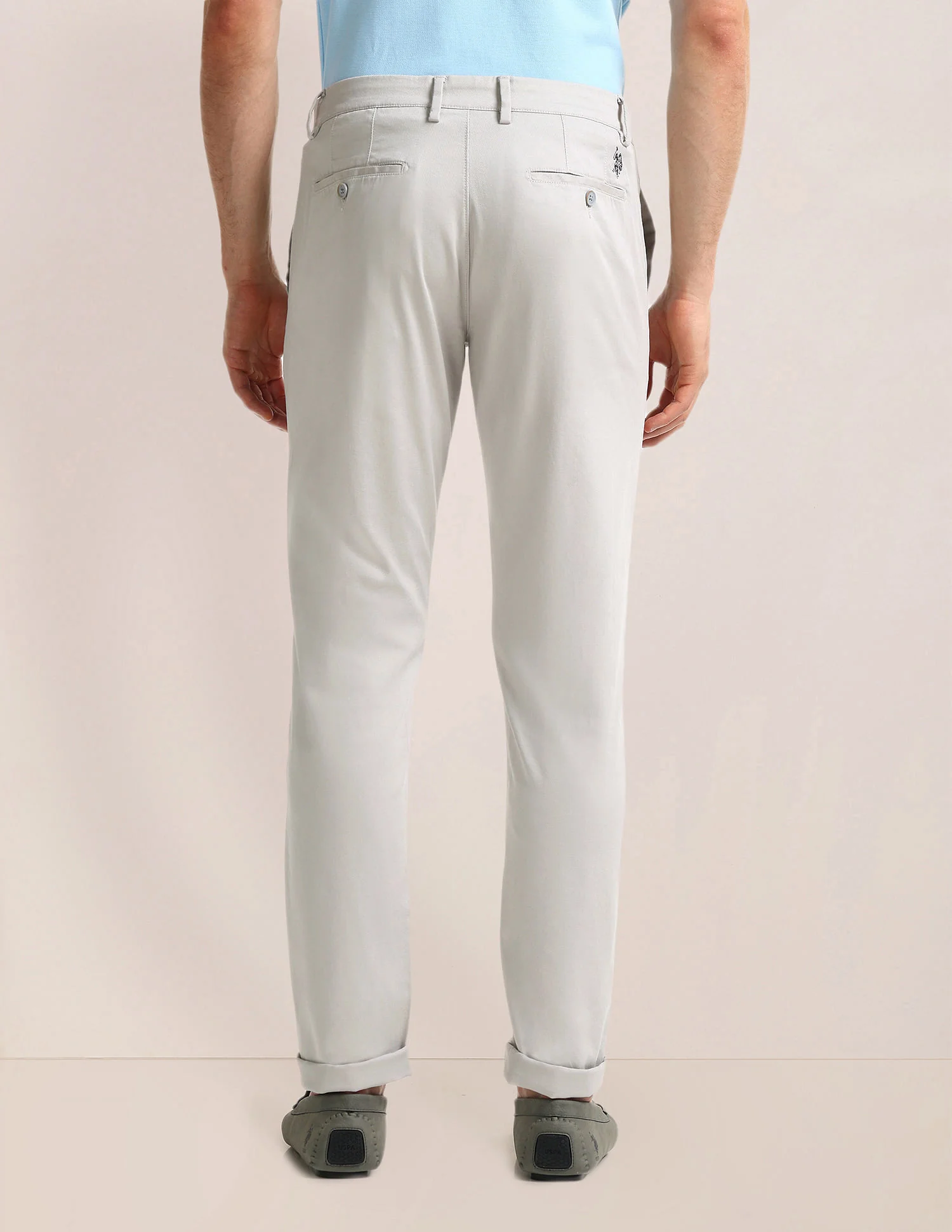 Austin Fit Solid Trousers - Image 5