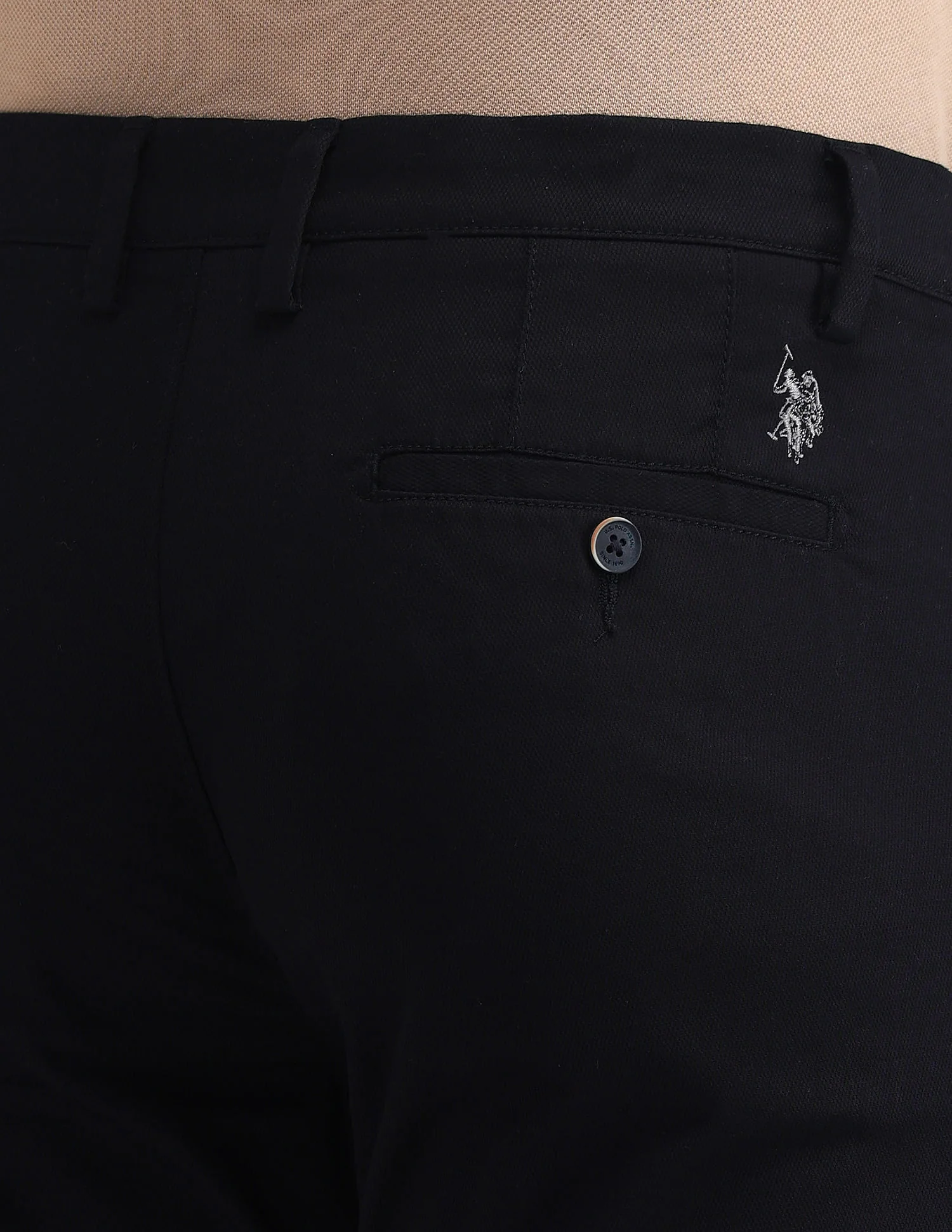 Austin Fit Solid Trousers - Image 7