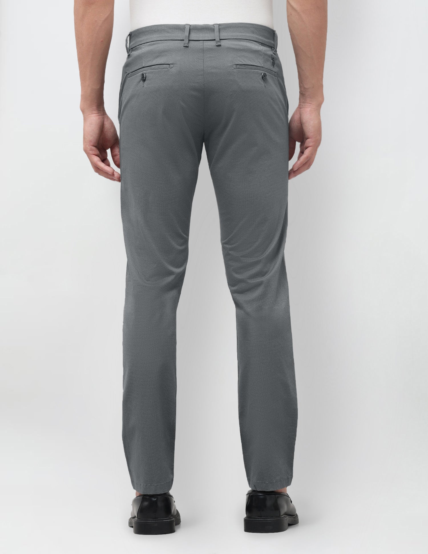 Austin Slim Fit All Over Printed Trousers - Image 5